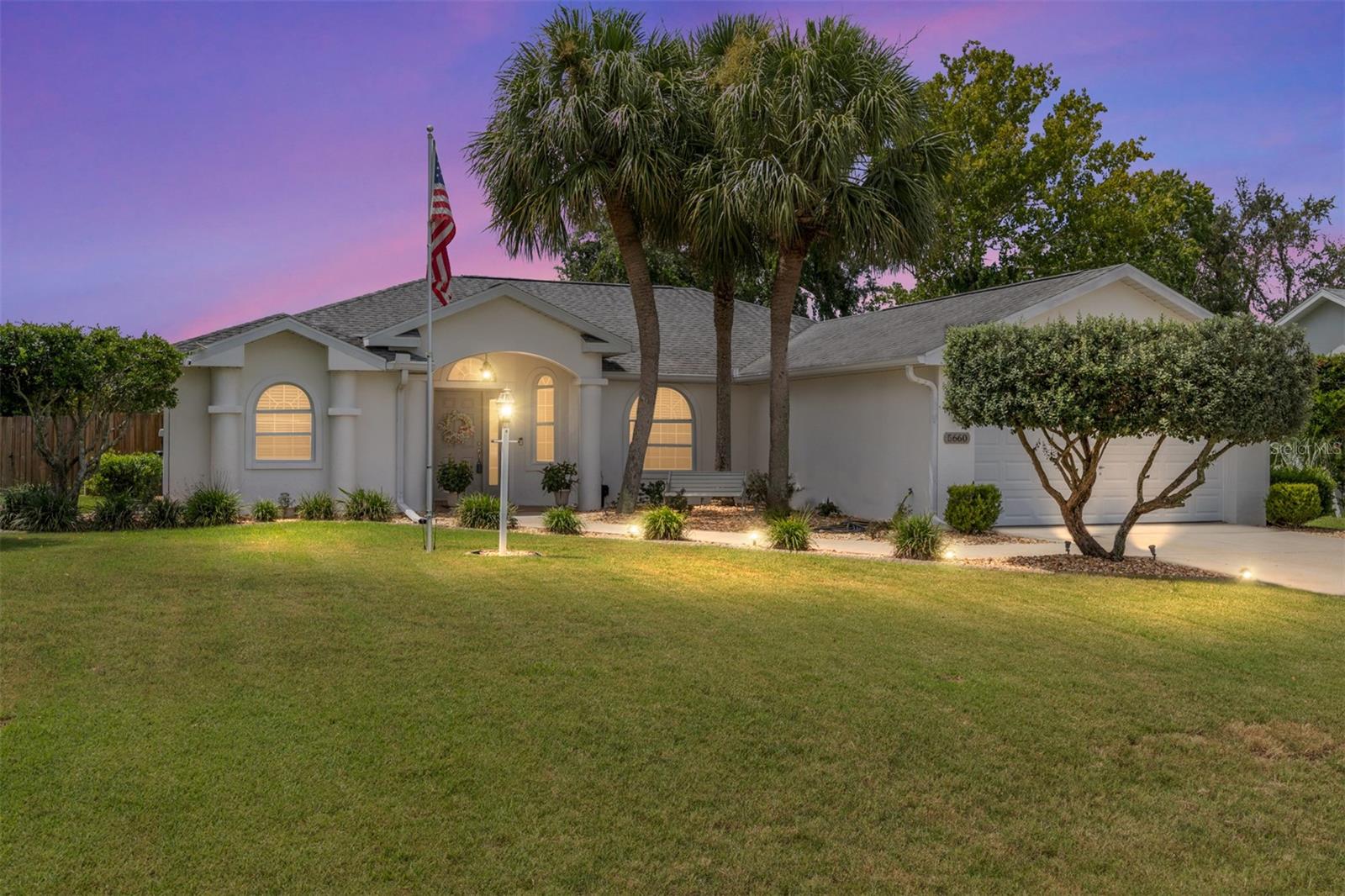 Beautiful saltwater POOL! This 3/2 impressively maintained home is located in the great neighborhood of Majestic Oaks, just minutes from I-75, and convenient to hospitals, shopping, and restaurants. The eat-in kitchen features custom kitchen cabinets with SS appliances, granite counters, under-cabinet lighting, separate bar area, and pantry. Other interior features include tile/wood floors throughout, office off the primary suite with built-in desk/cabinetry, his/her walk-in closets, and tiled walk-in primary shower with a separate tub. The saltwater pool has an electric heater. Other exterior features include fencing, beautiful landscaping, irrigation, and a custom-built shed. Roof 2017, HVAC 2019, HWH 2019. Easy to Show!