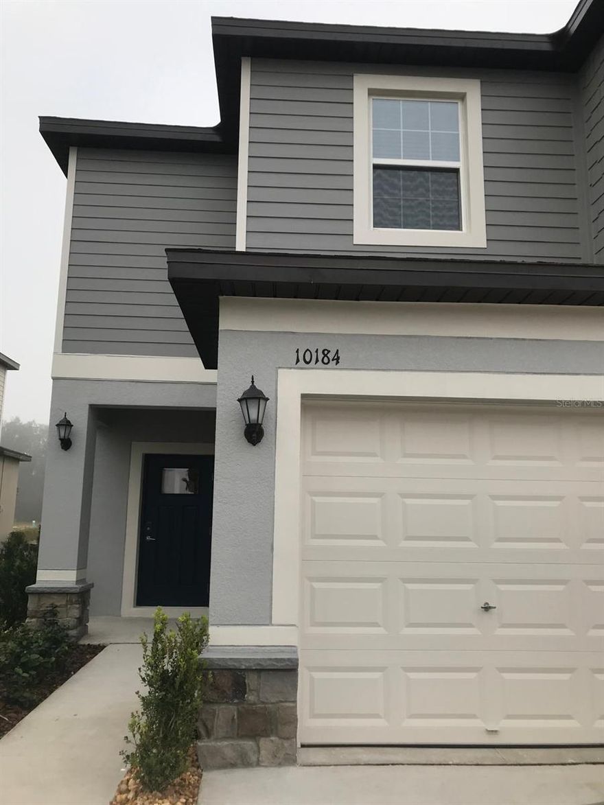 This luxury resort-style townhome, in the Mirada lagoon community. This is a 1,541 sq. ft. end unit features 2 bedrooms, 2 1/2 bathrooms, an attached garage, and a covered patio. Enjoy the open floor plan with living, dining, and kitchen areas on the first floor, and 2 bedrooms, 2 full baths, laundry, and a loft in upstairs. Master suite boasts a walk-in closet, double vanity, and standing shower with glass door. 
Residents can enjoy sandy beaches, paddle boating, swim-up bars, and exclusive events. The community offers fountains, green spaces, dog parks, and trails. Your ideal living space awaits! Don't miss out on the opportunity to make this townhome your next home and make memories for life!!