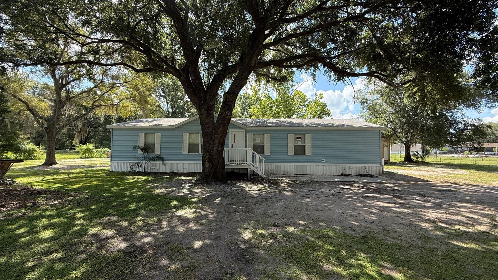 Move-in ready 3 bedroom, 2 bath home with shaded 1/2-acre lot is waiting for a new owner. The kitchens and baths have NEW hard surface counters, cabinets, fixtures and newer appliances. Master Bath features a tub perfect for soaking and relaxing as well as a separate shower. Easy care Luxury Vinyl Plank flooring throughout and ceiling fans in most rooms. Spacious lot to bring your outdoor toys to rest. Thin RV, Boat, Outdoor Kitchen. Welcome Home!