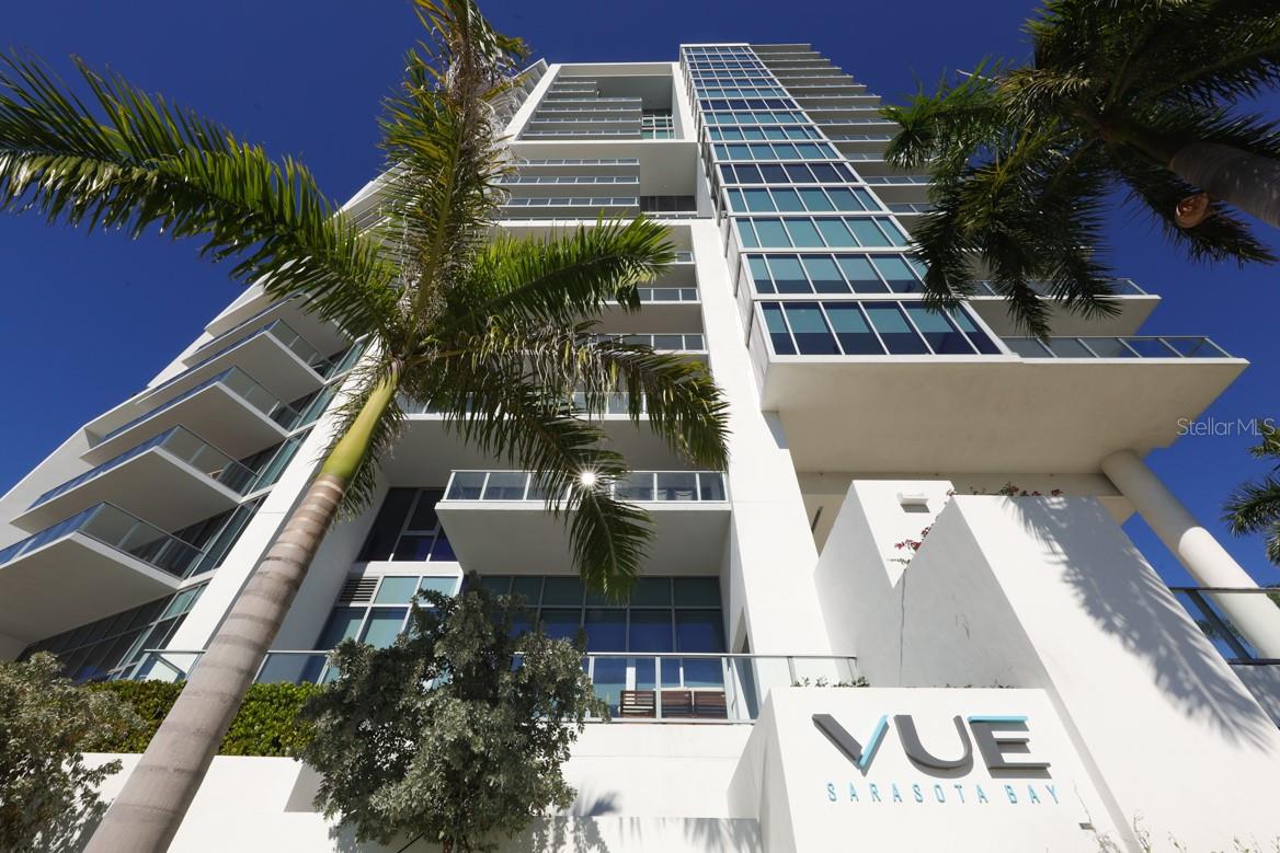 Welcome to luxurious waterfront living at its finest! This stunning 2 bedroom, 2.5 bathroom condominium in The VUE offers unparalleled views of Sarasota Bay and Downtown Sarasota from its spacious private terrace/balcony. Fully furnished with contemporary flair, this unit features a gourmet kitchen, a generously sized open floorplan, and floor-to-ceiling windows that showcase the spectacular water views. Elevate your lifestyle with the convenience of a private elevator that transports you directly to your unit. Two assigned parking spaces in the garage ensure effortless access. The VUE pampers residents with state-of-the-art amenities, including valet parking, 24-hour concierge service, a fully equipped fitness center, club lounge, boardroom, and a fantastic pool and Jacuzzi area with outdoor grills. Indulge in the luxurious Florida lifestyle right at your doorstep. Explore the nearby beaches, marinas, shopping, dining, cultural activities, and assorted recreations. For a touch of elegance, relish the adjacent Westin Hotel Roof Top Bar/Terrace. Immerse yourself in breathtaking sunsets, the enchanting Christmas Boat Parade, or the dazzling 4th of July Fireworks – all from the comfort of your private terrace/balcony. Don't miss the opportunity to make The VUE your home and embrace the epitome of living the upscale Sarasota lifestyle!