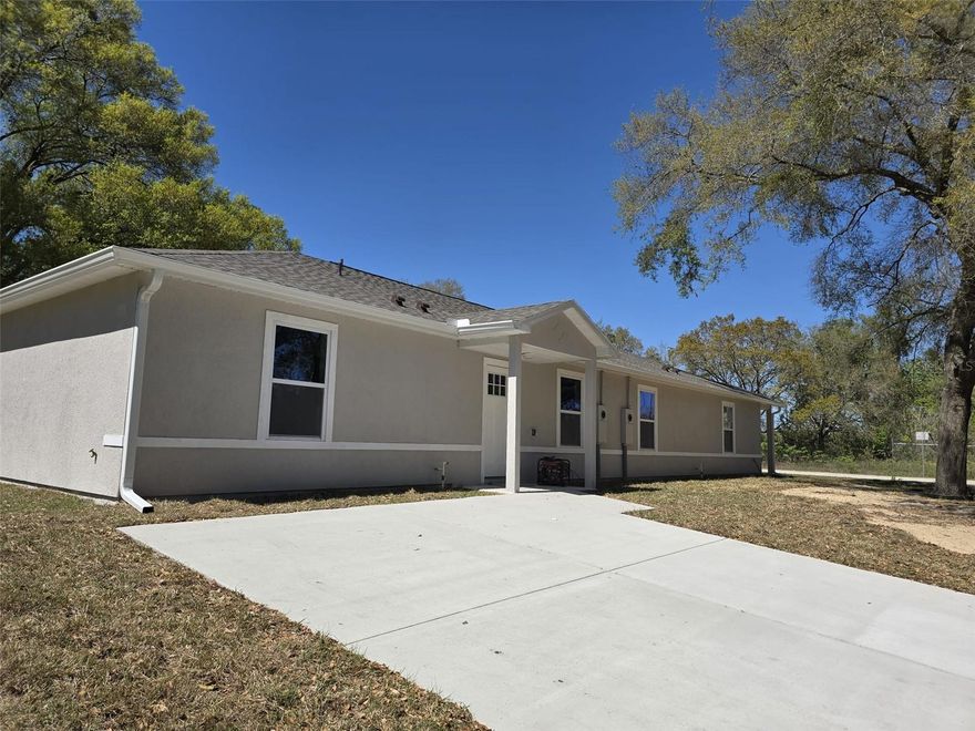 Attention Investors, PRICE IMPROVED PLUSS the SELLER is offering $10,000 toward buyer’s closing costs WHEN accepted! This newly built duplex in Ocala, FL—completed in 2025—offers an exceptional opportunity to own a high-demand, low-maintenance income property. Each unit features 3 spacious bedrooms and 2 bathrooms, open-concept living areas, quartz countertops in kitchen and bathrooms, stainless steel appliances -Refrigerator, range, microwave dishwasher, disposal, in-unit laundry.  DOUBLE vanities with QUARTZ counter tops, and WALK-IN SHOWER in the MASTER suites. Efficient HVAC systems and heat pumps for EACH UNIT. A rare find, it’s CONNECTED to PUBLIC SEWER AND WATER, and each unit has INDEPENDENT electric and water METER, maximizing utility efficiency and tenant independence. ADDITIONAL perks include PRIVATE rear patios, PARKING for two vehicles driveways, NO HOA, and a solid rental income. Located in a growing area with strong rental demand, LESS than 3 miles from hospital, shopping plaza, Ocala's historic Downtown, supermarket; 8 MILES to the great WORLD EQUESTRIAN CENTER...5 minutes to the airport and MUCH MORE!! This is the perfect turnkey investment—schedule your private tour today before it's gone!    THE INFORMATION PROVIDED HEREIN IS FOR INFORMATIONAL PURPOSES ONLY AND IS NOT GUARANTEED TO BE ACCURATE OR COMPLETE. IT IS THE RESPONSIBILITY OF THE BUYER, AND/OR THEIR RESPECTIVE AGENTS TO VERIFY ALL FACTS AND PERFORM THEIR OWN DUE DILIGENCE REGARDING ANY PROPERTY, PRICING, OR MARKET DATA REFERENCED. , THIS IS AN EXCELLENT opportunity for both homeowners and investors. Schedule your private showing TODAY.