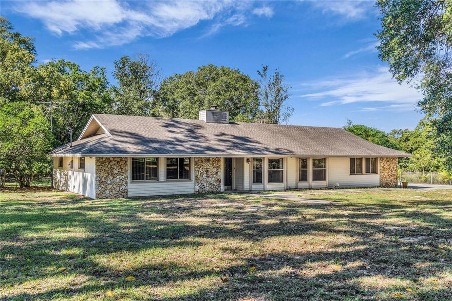 Find out about the unique chance to be the owner of a 2,700 sqft home which sits on 2.55 private acres which we think is the ideal setting for space, privacy, and great growth. This 1983 built home has been very well preserved in it’s original condition which makes it the perfect choice for buyers who are after land, character and the freedom to update the home to suit their own style. In the home you’ll find a large open floor plan which has high vaulted ceilings and large picture windows that allow in lots of natural light. We have a fantastic floor to ceiling stone fire place which is a great spot for get together or a quiet night in. The kitchen is the heart of the home large with TONS of cabinetry, a large center island, built in appliances and it has plenty of space for friends and family to gather. It is a hard space to find today. A large enclosed summer room sunroom which extends your living area even more. In this space you may set up a game room, fitness area, home office, or use it for year round relaxation which includes the beauty of the back yard. The home has 4 large bedrooms and 2 full bathrooms which still present in the beautiful 1983 character they did back when, which we think is a great chance for a buyer that wants to update, modernize or keep the vintage look. Outside we have many options. With 2.55 acres which is plenty for gardens, animals, outdoor workshops, RV storage, or creating your own private retreat. Also included in the deal is a detached casita that is perfect for guests, extended family, an office, or has the chance to be used for a future rental income. The home has a private well and septic which means you have full independence and lower utility costs, ideal is who prefer rural living without giving up convenience.