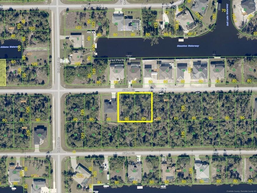 DOUBLE LOT across from the water located in the very special community of South Gulf Cove. Wonderful opportunity to build your new home and live your Florida dream vacation every day! Within South Gulf Cove there is a public boat ramp available so you can enjoy a boating lifestyle.  Take a short drive (approx. 3 miles) then launch your boat and you are all set for a day of adventure.  From the boat ramp the canal system leads out to the Myakka River, Charlotte Harbor and the Gulf of Mexico. South Gulf Cove is a very special waterfront community conveniently located close to great shopping, restaurants from casual to gourmet, world class Golf Courses, quaint Olde Englewood Village, Manasota Key, historic Punta Gorda and Fisherman’s Village (by boat or car), and of course the beautiful Gulf Beaches of Boca Grande!  Take your boat out to Boca Grande for the day or take a short (approx. 8 minute) drive to the Boca Grande Causeway to enjoy spectacular sunsets and all that fabulous Boca has to offer.
