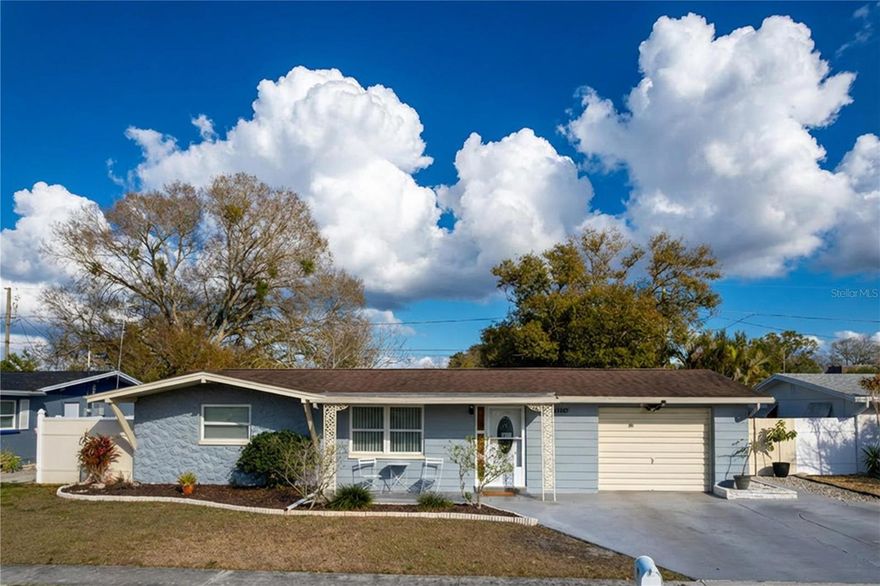 Located in a quiet Holiday neighborhood East of US-19, this classic 2Bed/2Bath/1-Car garage Florida bungalow offers practical coastal living with its functional layout, private backyard and close proximity to Gulf beaches, shopping and major roadways.  This property offers suburban comfort with easy access to waterfront recreation, combining a desirable mix of affordability with access to parks, marinas, fishing spots and easy commuting to Tarpon Springs and Clearwater.  The home is block construction and features newly replaced Roof, Windows and Slider and A/C as well as a 2-Year Old Water Heater.  This subdivision has No CDD, No HOA and No Deed Restrictions.  Live the Florida dream with access to Anclote River Park for beach and boating, Key Vista Nature Park for trails and Gulf views, Tarpon Springs Sponge Docks for its renowned dining and cultural events, and bike or walk the Suncoast Trails.  This home offers the Holiday advantage of affordable Florida living with strong coastal access and everyday conveniences, making it a practical choice for full-time or seasonal homeowners, first-time buyers or retirees.  2150 Maureen Drive is indeed a true Florida gem!