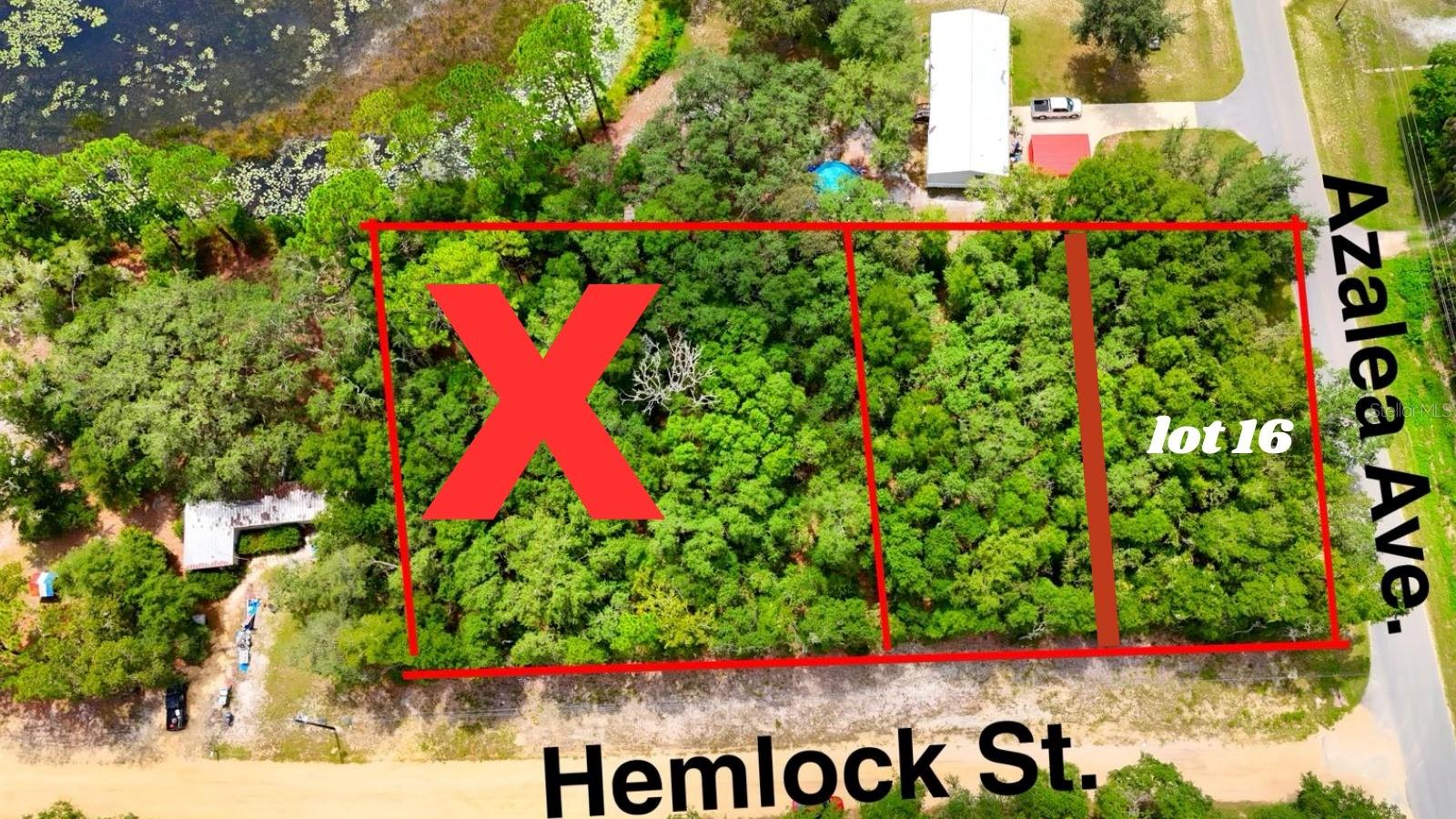 Great investment opportunity in Interlachen, FL! Two residential lots on the corner of Azalea Ave. and Hemlock St. Peaceful area with road access, close to lakes and main roads—ideal to build your home or add to your portfolio. Just minutes from local shops, schools, and services. Excellent investment opportunity.