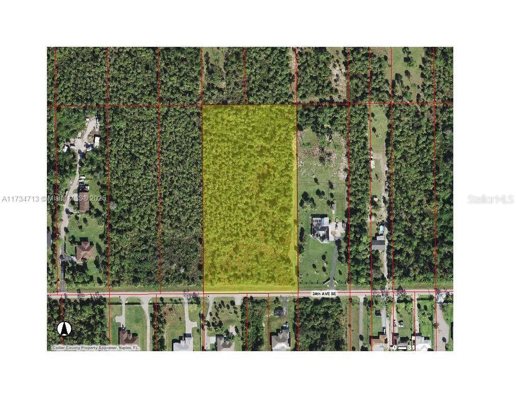 Vacant 5 Acres Residential Lot in Golden Gate Estates, a growing area of Naples, Florida. Excellent opportunity to build your dream home, close to schools, groceries, Ave Maria University, golf course. This is a developing quiet area, close to beaches of Naples. Don't miss out on this rare opportunity to own apiece of prime real estate. Contact us today for more information or go directly.