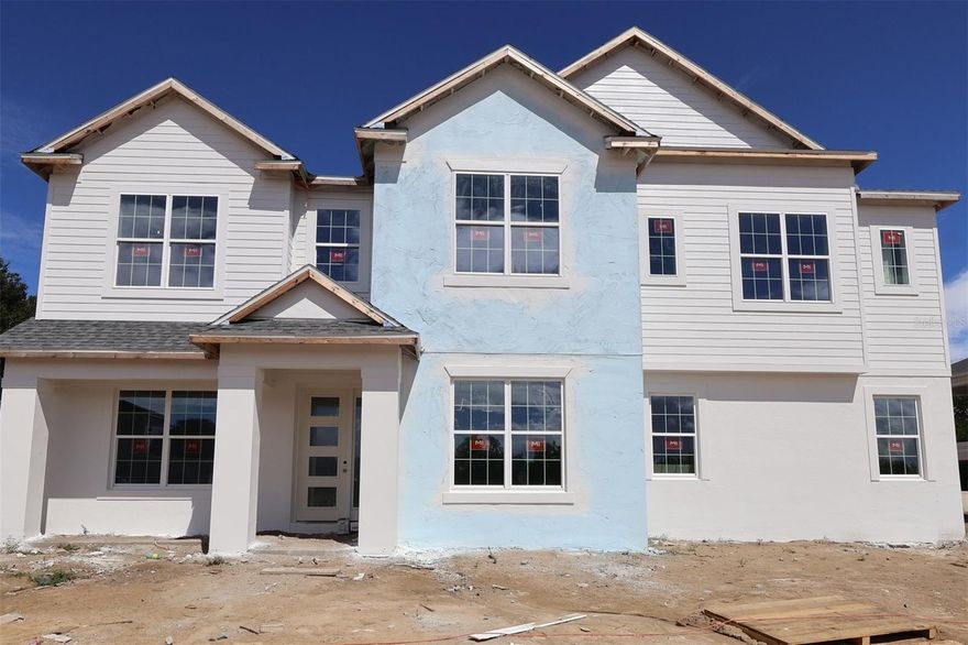 Under Construction. Experience the finest in new construction living at 3834 Wolves Creek Place in Apopka, Florida. This stunning 2-story home offers 4,928 square feet of thoughtfully designed living space perfect for today's lifestyle.
 
Key features include 5 spacious bedrooms (including a first-floor guest suite), 4 full bathrooms and a powder room, a den and flex room, a formal dining room, a 26' x 12' lanai, and a 3-car garage.

This home showcases an intelligent floorplan that maximizes both comfort and functionality. The open-concept design creates seamless flow between living areas, making it perfect for both relaxation and hosting guests.
 
Upstairs, you'll find 4 bedrooms, a loft, and a media room. Each bedroom provides ample space and natural light, while the bathrooms feature modern fixtures and elegant finishes.
 
The Apopka location offers excellent access to parks and recreational opportunities, making it ideal for families who enjoy outdoor activities. The neighborhood provides a welcoming environment with well-maintained streets and convenient access to local amenities.
 
Built by M/I Homes, this home represents exceptional quality and craftsmanship. The new construction ensures energy efficiency and incorporates the latest building standards. Every detail has been carefully considered to create a home that meets the demands of contemporary living while providing lasting value.