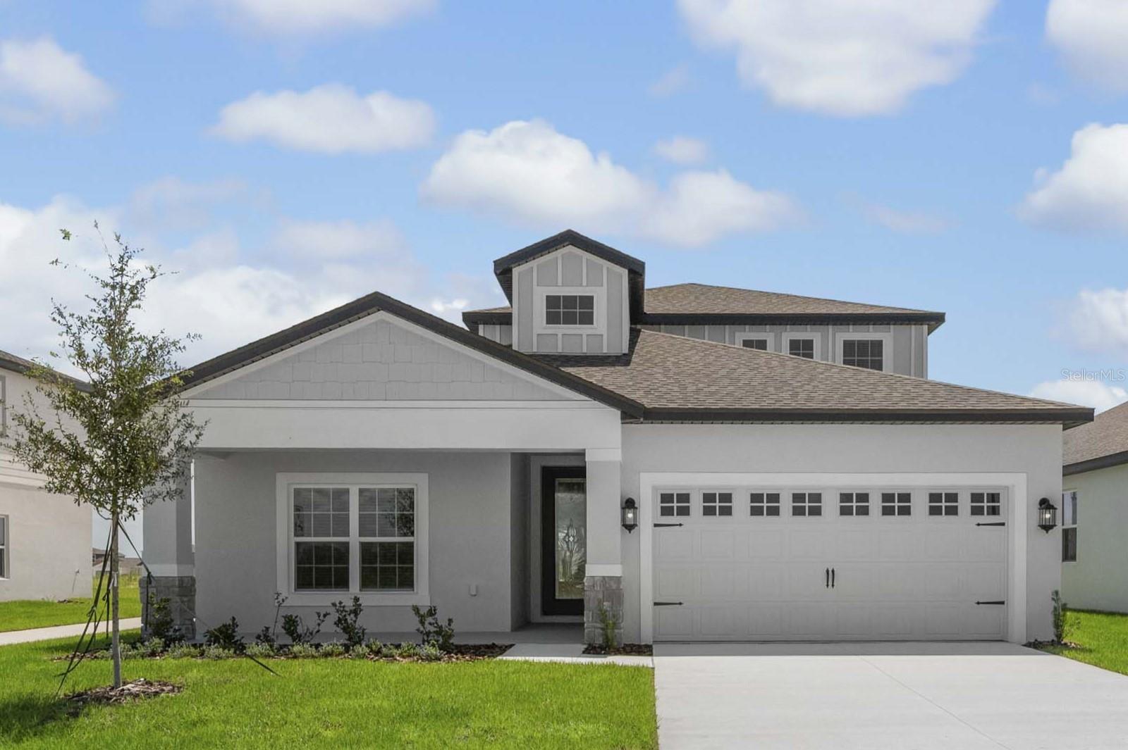 Brand-New Two-Story Home in Gum Lake Preserve – Incredible Savings Available!
Introducing a stunning new addition to Gum Lake Preserve—this brand-new 4-bedroom, 2.5-bathroom two-story home offers modern style, thoughtful design, and exceptional comfort, all in one perfect package!
As you step into the home, a welcoming foyer leads you into the spacious family room, which flows seamlessly into a dedicated dining room and a chef-ready kitchen complete with quartz countertops, stainless steel Whirlpool appliances, a subway tile backsplash, sleek white cabinetry with matte black hardware, and a breakfast bar perfect for casual meals. The kitchen also features a huge closet pantry, offering ample storage for all your needs.
The private master bedroom is conveniently located on the first floor, featuring luxury vinyl flooring, plenty of space for a king-sized bed, dresser, and a cozy reading nook. The master bathroom boasts double sinks and a linen closet for extra storage and organization. The laundry room and a half bathroom are also conveniently located on the first floor, making daily living even easier.
Upstairs, you’ll find the three additional bedrooms—each generously sized and featuring walk-in closets and carpeted flooring for added comfort. Throughout the main living areas, the home is finished with stylish and durable luxury vinyl flooring.
This home is outfitted with energy-efficient features including programmable thermostats, double-pane insulated low-emissivity windows, and blinds included on all windows for privacy and convenience.
Located in the beautiful Gum Lake Preserve, a true lakeside community set along the shores of Gum Lake, residents enjoy a lifestyle filled with outdoor fun. Spend your days exploring nature trails, relaxing by the pond with picnic areas, watching your family enjoy the playground, launching your boat at the community boat ramp, or fishing from the upcoming community dock. Plus, being just minutes from I-4 means you’re an easy drive from both Tampa and Orlando, putting big-city conveniences within easy reach.
Don’t miss this incredible opportunity and the amazing savings available now in this beautiful lakefront community—schedule your private tour today!