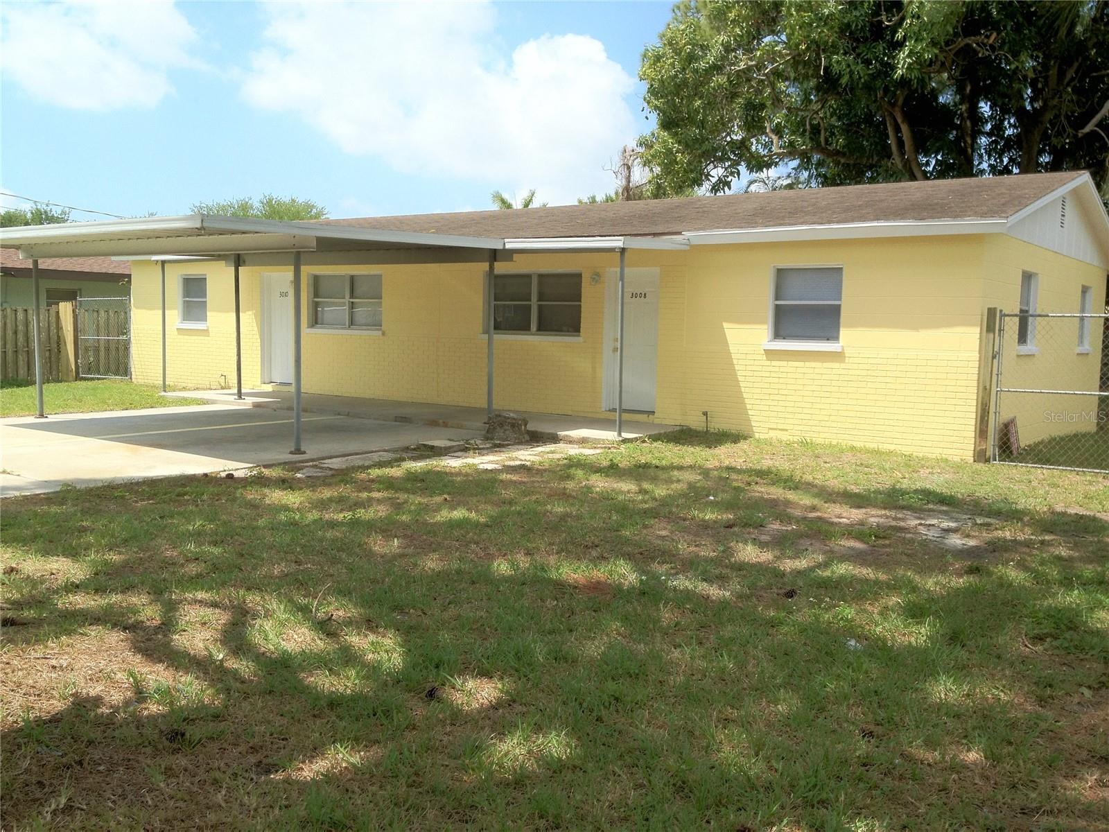 Annual unfurnished rental available for a 9.1.25 move in date. Enjoy being only minutes away from everything in this newly remodeled and painted 2 bed 1 bath duplex with ceramic tile throughout located in a quiet, tucked away West Bradenton neighborhood. Relax in the peaceful setting of your front yard and enjoy the beautiful weather Florida has to offer. Property is an end unit with a large fenced in back yard perfect for your pup. One dog under 25lbs is allowed at the owner’s discretion but, sorry no aggressive breeds. Requirements for this property are first, last and security to move in. Owner will break up last month’s rent into 2-3 payments if need be. There is an application fee of $100 per adult. Requirements are no evictions in the 5 years, no violent or, serious drug offenses on background check in the last 7 years, combined household credit score must average 600 or, above and combined household income must be close to or above 3 times the amount of monthly rent. After reviewing the requirements, please call the listing agent to schedule any showings.