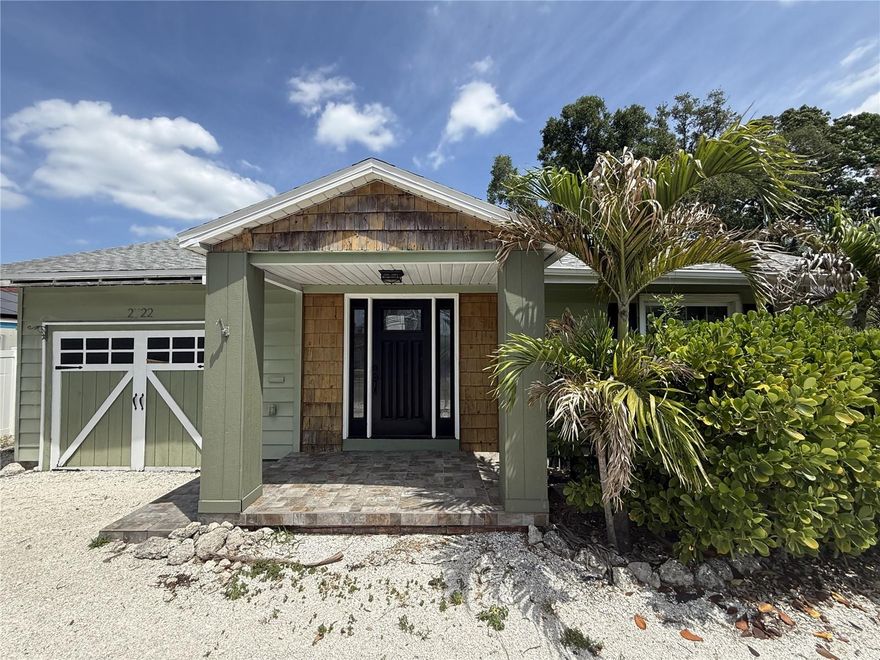 Amazing opportunity in the heart of Bradenton with NO HOA or CDD! This home has many unique features that offer flexibility in a beautiful location!  3 bedrooms, 2 bathrooms, a bonus room a detached Studio and Shed! The open concept floorplan brings you directly from the front door into the spacious living room. The kitchen is just off this area and has updated modern white cabinets, cabinet pantry, subway tile backsplash and eat up bar seating. A bonus space off the kitchen can be used as additional living space or home office. The primary suite is situated off the living room and includes walk in closet, dual sinks and step in shower. The secondary bedrooms are just down the hall with full bathroom. Out back find a fully fenced yard with detached Studio that includes window ac unit, full bathroom, sink and refrigerator - perfect for guests, office space, rental unit. No HOA, no CDD and centrally located. Close to the interstate, shopping, restaurants and Bradenton Beach. It's good to be home. This property may qualify for Seller Financing (Vendee).