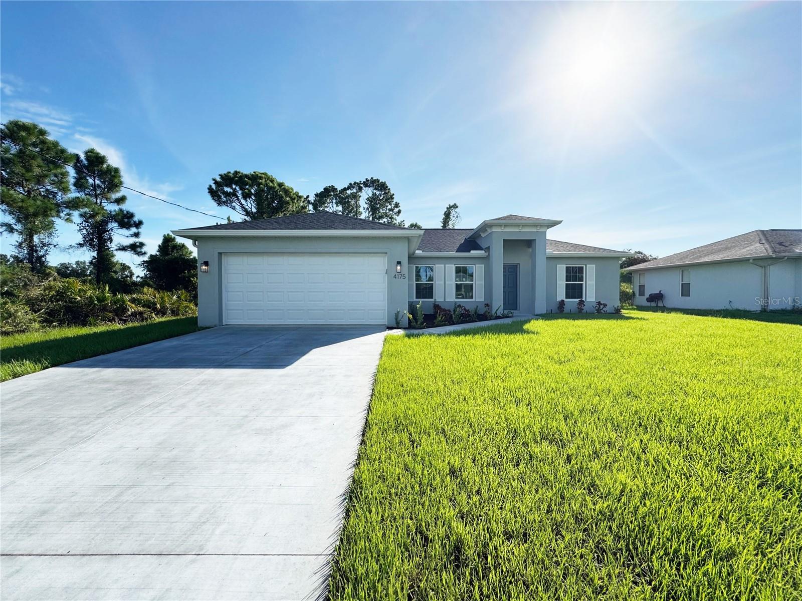 Beautiful New Construction Home Available Now! Everything is Included and Everything is Upgraded! Starting with an open, split floor plan with vaulted ceilings, this home has Hurricane Impact, insulated, low e windows, full overlay cabinets, stainless steel kitchen appliances, quality stone countertops and window sills, porcelain tile throughout, 30-year shingles, 3 zone sprinkler system, screened lanai, brand name plumbing and electrical fixtures, fully sodded and landscaped. This home has been built to keep insurance, maintenance and utility costs low. Preferred lender is offering up to $1,500 in closing cost assistance! Take a tour through of one of our Beautiful Homes: https://youtu.be/SFsL-Aell24