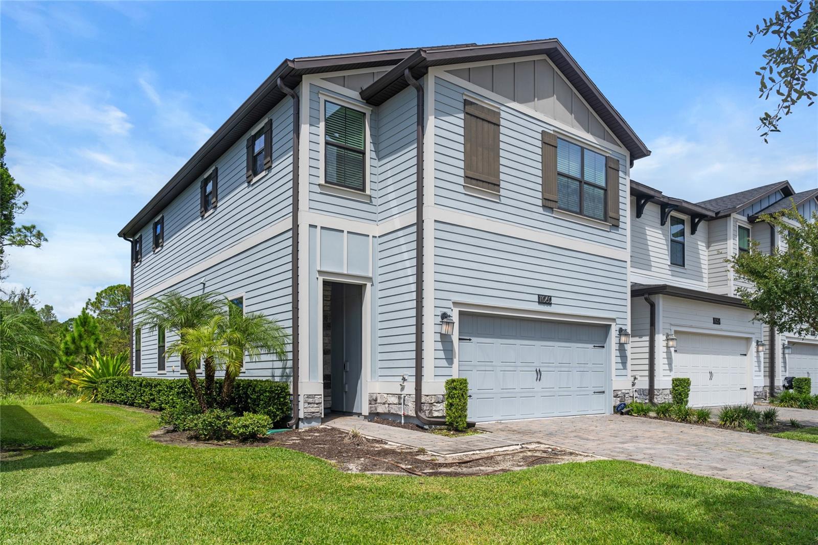 This beautifully remodeled end-unit townhome in the desirable Lake Nona Moss Park area offers over 2,000 square feet of stylish and comfortable living. With luxury vinyl plank flooring throughout—no carpet anywhere—the open layout is perfect for both everyday living and entertaining. Upstairs, the spacious master suite features custom built-in closets, while three additional bedrooms provide plenty of room for family, guests, or a home office. Located close to top-rated schools, parks, shopping, dining, and all the conveniences of Lake Nona’s vibrant lifestyle, plus quick and easy access to 417 for a seamless commute. Fresh, clean, and available for immediate move-in, this home is ready to welcome you.