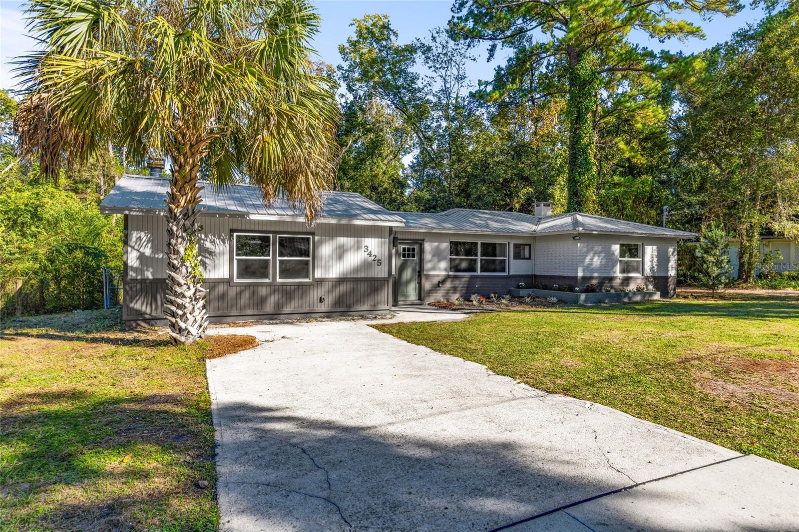 Completely renovated and move-in ready! This charming Gainesville home features a brand-new metal roof (2025), HVAC (2025), full repipe (2025), and electrical updates (2025). Interior upgrades include fresh paint, new flooring, a modern kitchen with updated cabinets and countertops, and beautifully redone bathrooms. Enjoy peace of mind with all major systems updated and stylish finishes throughout. Conveniently located near shopping, schools, and parks. A perfect blend of comfort, quality, and location—don’t miss this turnkey home!