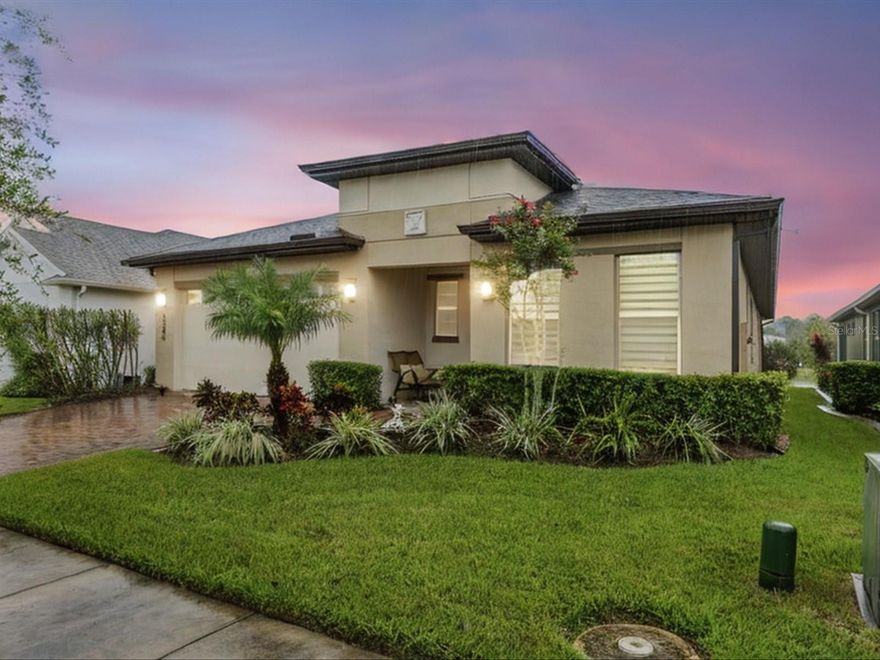 Welcome to 3345 Sagebrush Street, located in the highly sought-after South Lakes of Harmony, a premier 55+ golf community in Harmony, Florida. Built in 2022, this almost brand-new home offers 3 bedrooms, 3 bathrooms, and 2,355 square feet of beautifully designed living space. The open-concept floor plan features high ceilings, modern finishes, and a seamless flow from the kitchen to the dining and living areas, making it perfect for both entertaining and everyday living. Each bedroom is generously sized, and with three full bathrooms, this home provides both comfort and privacy for family and guests. Step outside to the screened-in lanai, where you can relax and enjoy serene pond views—an ideal backdrop for your morning coffee or evening sunset.
South Lakes of Harmony is designed for those who want to embrace an active and vibrant lifestyle. As part of this 55+ golf community, residents enjoy exclusive amenities including a clubhouse, community pool, fitness center, and a variety of social clubs and planned activities. Golf enthusiasts will appreciate having access to the Harmony Golf Preserve, an award-winning 18-hole championship course surrounded by Florida’s natural beauty. Beyond golf, Harmony is known for its eco-friendly design and abundance of outdoor recreation, including miles of walking and biking trails, neighborhood parks, and scenic lakes.
Conveniently located, South Lakes of Harmony offers the perfect balance of tranquility and accessibility. You’re just a short drive from St. Cloud and Lake Nona, with shopping, dining, and healthcare nearby, while Orlando’s world-class attractions, entertainment, and airport are all within easy reach.
3345 Sagebrush Street offers the rare opportunity to enjoy modern living in a newer home within a welcoming 55+ golf community. With its stunning pond view, screened lanai, and access to exceptional amenities, this property is the perfect place to call home.