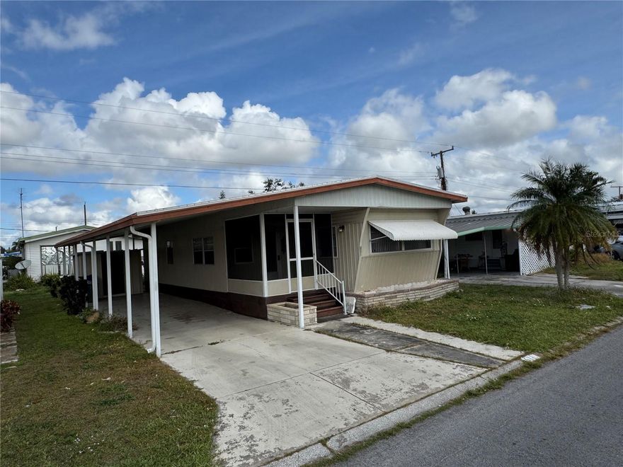 PRICE REDUCED – NOW JUST $74,900!
Furnished 2-Bed / 2-Bath Home in Fair Lane Acres 55+ Community – Bradenton, FL

MLS# N6136184 | 611 50th Avenue Dr W, Bradenton, FL 34207

Discover unbeatable value in this furnished 2-bedroom, 2-bath manufactured home located in the desirable 55+ Fair Lane Acres community in West Bradenton. Recently price reduced to only $74,900, this property offers an exceptional opportunity for snowbirds, downsizers, or investors seeking affordable Florida living with low HOA fees and a prime location.

Property Highlights:

Price: $74,900 (Furnished!)

Bedrooms/Bathrooms: 2 Beds / 2 Baths

Living Area: 576 Sq. Ft.

Year Built: 1968 | Solid Pre-1976 Construction

Lot Size: 0.06 Acres (Owned Land – No Lot Rent!)

Covered Carport: Fits 2 Vehicles

Screened Lanai: Perfect for Relaxing or Entertaining

Roof: Newer – Excellent Condition

Pets: Cats & Dogs Welcome

Value & Investment Potential:
This cozy home features a great layout with open living areas, a functional kitchen, and a spacious screened-in lanai. With strong structural integrity and low monthly fees ($131/month HOA), this property is perfect for seasonal living, full-time residence, or as a renovation investment to build instant equity.

Community Amenities – Fair Lane Acres 55+:

Heated community pool

Shuffleboard & pickleball courts

Active social calendar with community events

Pet-friendly environment

Lawn care included in HOA

Optional activities and clubs for active adults

Prime Location – Close to Everything:
Nestled in the heart of West Bradenton, Fair Lane Acres offers a peaceful setting minutes from shopping, dining, medical centers, and beaches.

5 min to SR-70 & US-301

10 min to Sarasota-Bradenton International Airport (SRQ)

15 min to the white sands of Anna Maria Island and Bradenton Beach

Nearby restaurants, golf courses, and parks

Ownership & Fees:

Ownership: Fee Simple (Land Included)

HOA: $131/month (includes lawn care)

Annual Fees: $3,144

Taxes (2023): $839

Flood Zone: AE

Schedule Your Showing Today!
Don’t miss this chance to own a piece of paradise in one of Bradenton’s most affordable and active 55+ communities. Whether you’re escaping the cold or downsizing into easy Florida living, this home won’t last at just $74,900!

Cash or Conventional Offers Only. Sold AS-IS.
