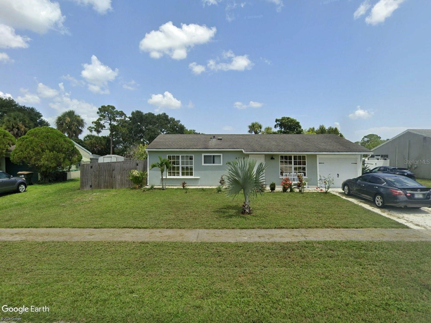 Welcome to this beautifully updated 2 bedroom, 2 bathroom home, offering a blend of modern amenities and classic charm. The house features a partially fenced backyard and ceramic tile flooring throughout, ensuring both comfort and style. The kitchen is a chef’s dream with granite countertops, shaker style cabinets, and high-end stainless steel appliances, including a wine fridge. The dining room boasts a built-in hutch, perfect for displaying your favorite china or collectibles. The master bedroom is designed with convenience in mind, featuring built-in nightstands and an ensuite bathroom with an updated walk-in shower. The guest bathroom also showcases an updated tub/shower combination. Additional features include a tankless hot water heater, a laundry room with washer/dryer hookups, and a one-car garage. The guest bedroom is equipped with a built-in desk for two, ideal for working from home or study space. Step outside to enjoy the firepit in the backyard, perfect for cozy evenings, or relax in the enclosed Florida room. This home allows for one pet up to 15 lbs, with an additional pet deposit and pet fee due. Don’t miss the chance to make this stunning, fully updated home yours! All Florida Suncoast residents are enrolled in the Resident Benefits Package (RBP) for $65/month which includes liability insurance, credit building to help boost the resident's credit score with timely rent payments, up to $1M Identity Theft Protection, HVAC air filter delivery (for applicable properties), move-in concierge service making utility connection and home service setup a breeze during your move-in, our best-in-class resident rewards program, on-demand pest control, and much more! More details upon application.