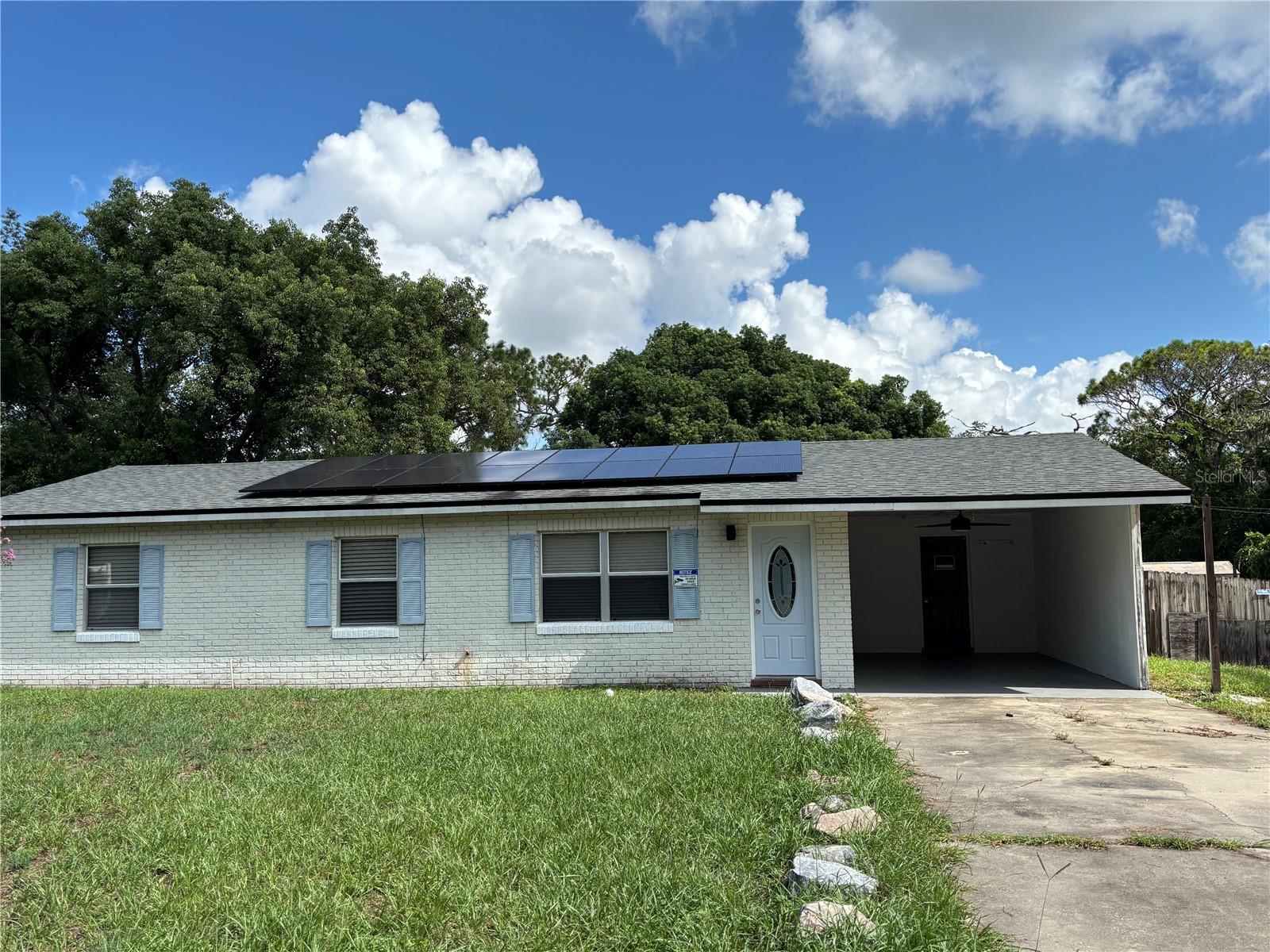 Welcome to this beautifully remodeled home, perfect for first-time homebuyers, growing families, or anyone looking for a move-in ready property. Enjoy peace of mind with a paid-off solar panel system installed in 2020, an electrical main panel upgrade completed the same year, and a new roof replaced in 2021. The home features tile flooring throughout, a metal and wood fence, and a spacious backyard ideal for relaxing or entertaining.
Inside, you'll find a new stove, microwave, and dishwasher, along with a newer HVAC system recently installed by the previous owner. With no HOA, this property offers flexibility and freedom. Located with easy access to main roads, and close to schools, dining, and other local amenities, this home is a fantastic opportunity you won't want to miss!