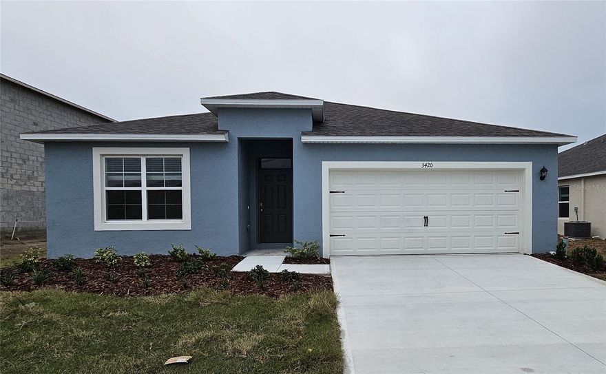 Beautiful house located in Bartow, Florida! Discover your dream! This brand-new 4-bedroom, 2-bathroom house is nestled in a beautiful community featuring park and a refreshing pool. Embrace the perfect blend of comfort and convenience.