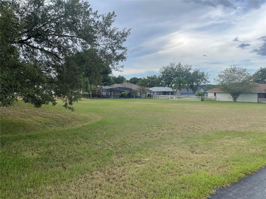 Large corner lot in beautiful Hidden Oaks subdivision. Quiet subdivision built on serene Lake Ella. Fishing, kyaking and electric motor boating available to residents. Close to the Villages and all parks, shopping and restaurants..All information believed to be accurate but Buyer should verify.