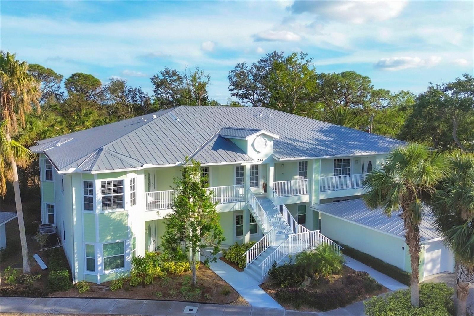 Escape from the hustle and bustle of the real world to the charms of Hidden Bay. Located on 12 beautiful acres on Little Sarasota Bay, this gated community offers waterfront play and relaxation. Spend your perfect day at the amenity rich community clubhouse/pool or kayaking on Intracoastal waters. This lovely two-bedroom, two-bath home is roomy and bright, offering a den/office along with a screened in back porch that overlooks the wonderful sight of native Floridian landscaping. The natural light flows from room to room in more than 1,500 square feet of living space. The split-floorplan is thoughtfully arranged with the guest suite having direct access to the 2nd bathroom. Home includes new luxury vinyl flooring and stainless steel appliances. Additional community amenities include a social-rich clubhouse, tennis and pickleball courts, kayak racks/launch and a renovated fitness center. HOA fees include the maintenance of the roof and exterior of the building along with the water, basic cable and internet. Hidden Bay offers everything you need for a Florida lifestyle while residing close to award-winning beaches, Historic Spanish Pointe, Oscar Scherer State Park and The Legacy Trail. Enjoy all of the culture and arts that Sarasota has to offer by making this home yours!