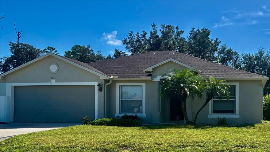 MOVE IN CONDITION!  BRING OFFERS!   A/C 2020  Waterheater replaced in 2017, A/C Replaced in  2020  Washer is newer 2021, Freshly painted 2024, Roof is 2018 

STUNNING CORNER LOT – BEAUTIFULLY UPDATED 3 BED / 2 BATH HOME

Welcome to this move-in-ready residence that blends modern updates with everyday comfort. Beautiful location! This home is designed with a split-bedroom floor plan. This home offers privacy for the primary suite while maintaining open spaces that are perfect for entertaining family and friends.

The open-concept kitchen features brand-new stainless steel appliances, abundant cabinetry, and a convenient breakfast bar overlooking the living and dining areas. Whether you’re hosting gatherings or enjoying quiet evenings, this home’s layout offers seamless flow throughout.

The primary suite is a true retreat, offering a spacious bedroom, a walk-in closet, dual vanities, a luxurious garden tub, and a separate shower. Secondary bedrooms are generously sized, ideal for family, guests, or even a home office.

Set on an oversized corner lot, the property offers ample outdoor space, accommodating a pool, play area, or expanded landscaping. The covered lanai offers a peaceful wooded view—perfect for morning coffee or evening relaxation.

Recent Updates Include:

Roof (2022 – only 3 years old)

Brand-new stainless steel appliances (2025)

Luxury vinyl plank flooring throughout (2024)

Freshly painted interior (2024)

Entire exterior, ceilings, trim, doors, and baseboards freshly painted (June 2025)

Hot water heater (2023)

A/C and ductwork professionally cleaned and sanitized (August 2025)

Location Highlights:

5 minutes to shopping, dining, medical facilities, and top-rated schools

20 minutes to the beach

Close to boating, golf, and countless recreational opportunities

This home shows like new and offers the ideal combination of convenience, comfort, and modern style. Don’t miss the chance to make it yours—schedule your private showing today!