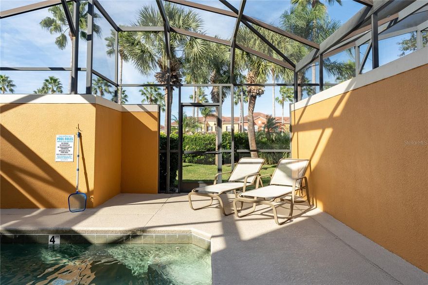 Sometimes Opportunity knocks and you should answer!  

Just in time for the Holidays!

Welcome to this meticulously appointed 4 bed 3 bth villa.  With amazing palm tree views from your backyard, steps to the luxourous club house with ALL the amenities you can imagine!  This property is loaded with upgrades, hard surfaces throughout, very private back yard and very low maintenance!  

Short Term / Long Term rentals allowed!

Reach out as soon as you can as this one will move quickly when investors see this first hand.