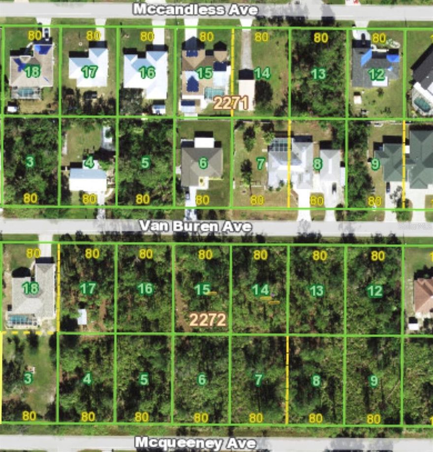 Double lot located in the desirable Port Charlotte area. Close to shopping & restaurants. Build your dream home or hold onto this double lot for investment purposes. Per county website, not located in a Scrub Jay zone.  Newer homes on the street and surrounding area.; Cleared: No, 
*Possible gopher tortoises on the property, please do your due diligence*