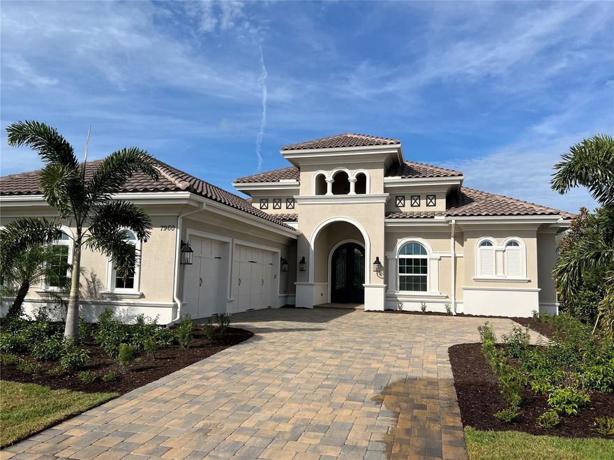 New construction built in Genoa at The Lake Club.