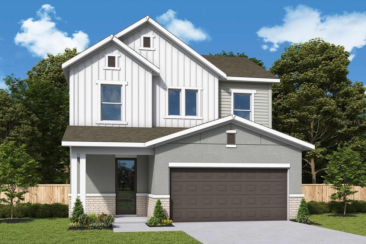 Under Construction. Experience exceptional craftsmanship and comfort in The Pickett floor plan by David Weekley Homes, perfectly situated in the sought-after Chapel Crossings community of Wesley Chapel, FL. This thoughtfully designed home combines elegance and functionality, offering spaces ideal for both lively gatherings and quiet evenings at home.
At the heart of the home, the beautifully appointed kitchen invites connection and creativity, while the spacious first-floor Owner’s Retreat provides a private haven with a luxurious bath and oversized walk-in closet for effortless mornings. Upstairs, generously sized bedrooms and a versatile loft create the perfect setting for family living or guest accommodations.
Set on a scenic park homesite with tranquil green space views, this home pairs modern living with natural beauty. Residents also enjoy peace of mind with David Weekley’s industry-leading warranty, a hallmark of quality and lasting value.
Chapel Crossings elevates everyday living with resort-style amenities, including a clubhouse, pool with lazy river, pickleball courts, dog parks, playgrounds, and miles of walking and biking trails — all just steps from your front door.
Discover the perfect blend of design, choice, and service in this exceptional David Weekley home.
