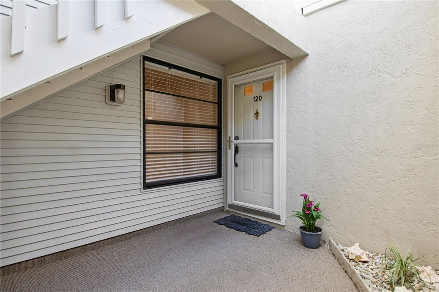 Stylishly Renovated 2-Bed, 2-Bath First-Floor Condo with Garage! Welcome to easy living in this beautifully updated first-floor condo featuring 2 spacious bedrooms and 2 full baths. Luxury vinyl plank flooring flows throughout, offering a modern, low-maintenance touch.
Enjoy the convenience of your own private garage with ample storage cabinets, and step into your home through either the garage foyer or the charming front entry. Inside, you'll love the open-concept layout—perfect for entertaining or simply relaxing in comfort.
The updated kitchen is a true showstopper, complete with: Brand-new cabinets, Stylish tiled backsplash, Sleek granite island ideal for cooking, dining, or hosting, Stainless steel appliances (refrigerator, dishwasher, microwave, range/oven), Recessed lighting, a ceiling fan, and a pantry
plus a convenient in-unit stackable washer and dryer

From the kitchen, enjoy a seamless flow into the dining room, featuring a chic globe chandelier, and a light-filled living room with its own ceiling fan and access to a screened-in lanai—your private oasis with peaceful garden views and sunny southern exposure.
Down the hall, you’ll find a utility closet, a linen closet, and access to the front bedroom and guest bath. The front bedroom offers a double closet, ceiling fan, and blinds for privacy. This condo combines comfort, convenience, and style—all in a prime location. Schedule your showing today and see what effortless living looks like!

Golf Vista is in close proximity to Venice and Nokomis Beaches as well as the myriad of shops, cafes and restaurants off Venice Ave. Close to Sarasota Memorial Hospital at Laurel Road and I-75, schools, golf courses and houses of worship.