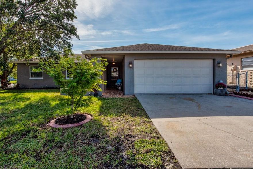 Set on a desirable corner lot, this beautifully updated 3-bedroom, 2-bath home offers 1,434 square feet of thoughtfully refreshed living space where pride of ownership is evident at every turn. With no HOA, you’ll enjoy both comfort and flexibility in a home that’s been carefully improved from top to bottom. The heart of the home is the modern, fully renovated kitchen, featuring granite countertops, a breakfast bar, ample cabinetry, and updated appliances—perfect for everyday living and entertaining alike. Updated flooring throughout creates a clean, cohesive look, while all-new windows enhance energy efficiency and natural light. Major systems have already been addressed, including a 3-year-old A/C, offering peace of mind for years to come. Outside, updated landscaping boosts curb appeal and complements the home’s inviting presence. A 2-car garage adds convenience and storage, rounding out the property’s practical features. Well-maintained, thoughtfully upgraded, and ideally situated, this home offers exceptional value for buyers seeking a turnkey property with modern updates and long-term comfort. A smart choice for today’s lifestyle and tomorrow’s investment. ***FREE 1/0 Rate Buydown when using the seller's preferred lender!***