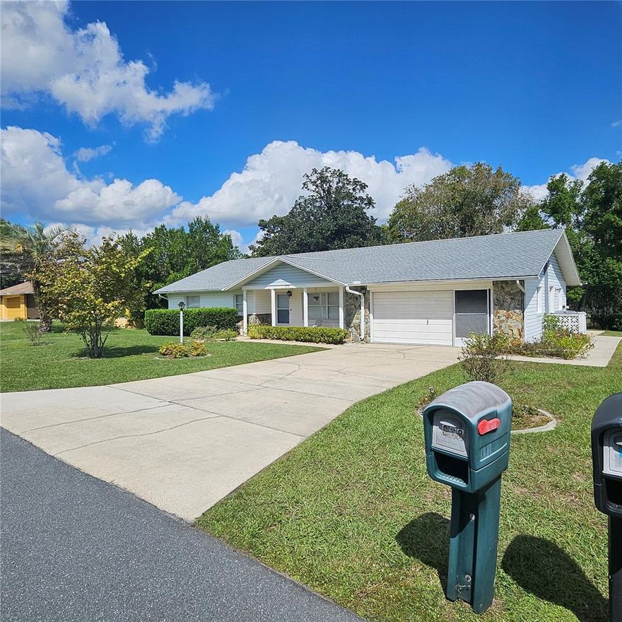 Welcome Home!
This beautifully maintained, fully handicap-accessible home offers comfort, convenience, and peace of mind. Located in a quiet family friendly neighborhood, you'll love being just a short walk from the local park and library- perfect for relaxing strolls or family outings.
Step inside to find fresh carpet throughout, giving the home a clean, inviting feeling. Enjoy your mornings or evenings on the spacious screened- in patio, an ideal spot for entertaining or unwinding in privacy. Inside, every major system has already been taken care of- a brand new HVAC, updated plumbing and electrical, and a 2-year-old roof provide worry-free living for years to come.
Outside, a new irrigation system keeps the yard lush and green with minimal effort. And when it's time to head out, you're just minutes from shopping, dining, and everyday conveniences.
This house combines modern updates with a serence setting- truly move-in ready and waiting for you.