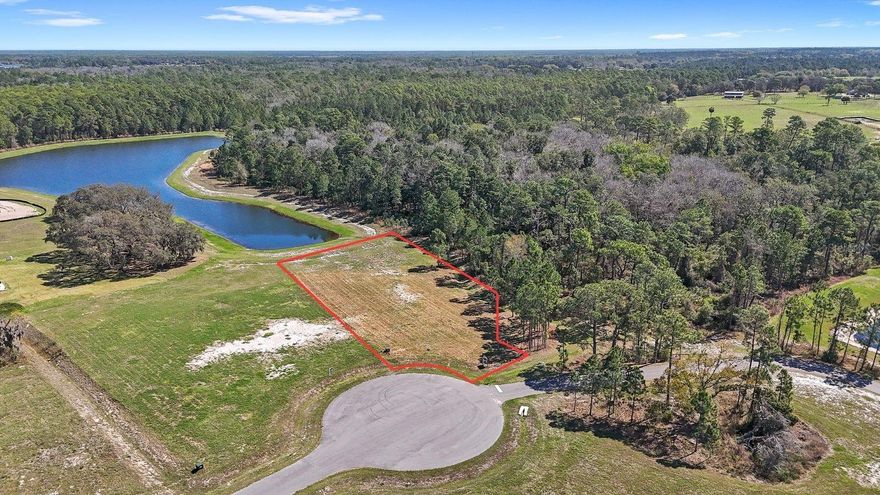 Build your dream home on this prime vacant lot in Shoreline Ranch, a gated community in Central Florida offering a rare combination of space, privacy, and lake lifestyle. Set on just under an acre, this homesite offers views of Lake Dalhousie from your future front porch! What makes Shoreline Ranch unique is that you don’t have to choose between a neighborhood setting and access to the water. Residents enjoy private access to Lake Dalhousie via a convenient community boat ramp, where this spring-fed, sandy-bottom lake is ideal for boating, fishing, and year-round water sports.
This particular lot stands out as one of the most desirable in the community, offering a rare combination of natural beauty and privacy. The rear of the property overlooks a scenic pond, while conservation land along the right side ensures no immediate neighbor. Buyers have the flexibility to build with Precision Builders of Central Florida using thoughtfully designed plans already in place, bring a fully custom design, or work with an approved builder of their choice. Location is also a driver, as Shoreline Ranch is nearby all major conveniences, like: Publix, major dining and restaurants, and downtown Mount Dora.
Call today to schedule a private tour.