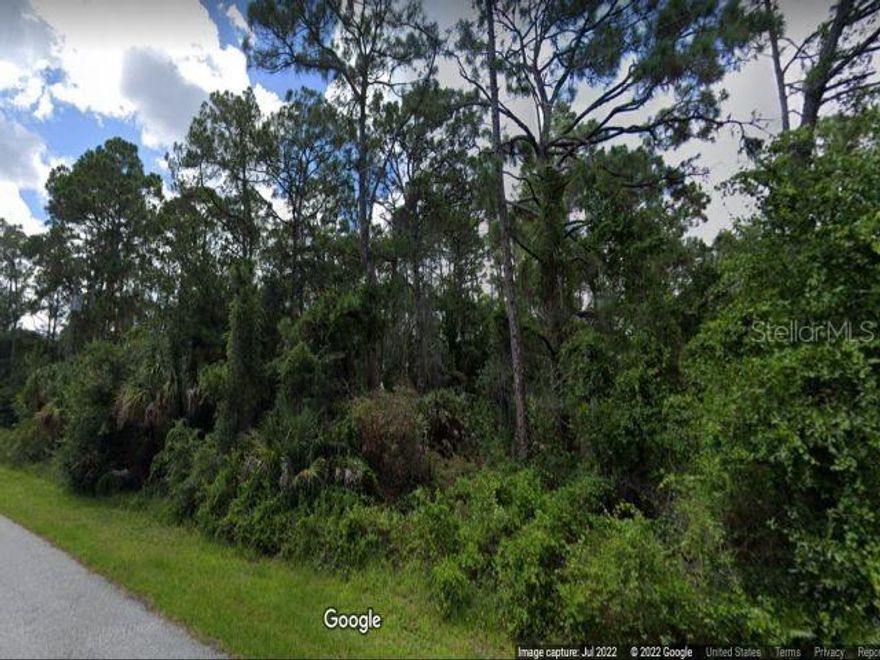 This area of North Port has seen tremendous growth over the past few years with new home construction nearby. A gopher tortoise survey and plans for the construction of a 3br home are available for review with a contract.