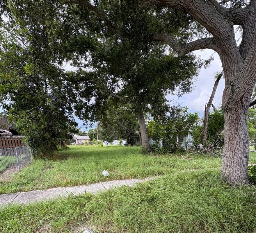Buildable Lot 50x121 Zoned NSM1. Eligible for Single Family home + ADU (Accessory Dwelling Unit perfect for in-laws, a guest space, multi-gen or a separate rental unit) or build a 2 unit multifamily (duplex), all with alley access! Public utilities. Not in a flood zone! Less than a mile away from a golf course and only 3.5 miles to historic Gulfport Beach. Downtown St Petersburg is only 4 miles away with easy access to public transportation. Whether you're a developer, investor or simply dream of the tropical weather you can build to your desire! Buildable lot letter attached.