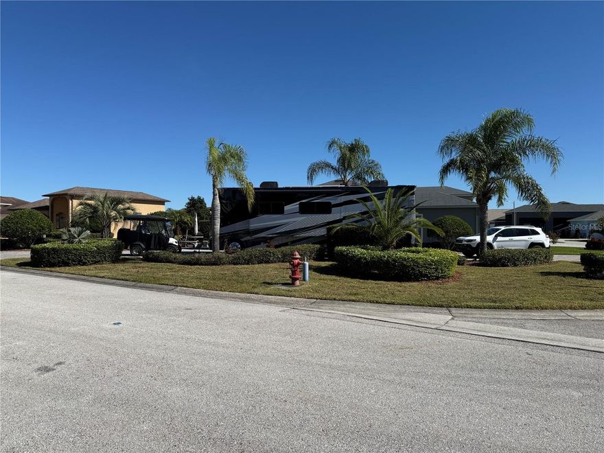 Welcome to this exceptional property located in the highly desirable Mt. Olive Shores North community.  This spacious pull-through RV pad offers both comfort and convenience, making it the perfect retreat or seasonal residence.
The property features a well-designed outdoor sitting area, ideal for relaxing or entertaining guests while enjoying Florida's beautiful weather.  Its prime location within the community provides easy access to amenities, recreation areas, and friendly neighbors.  The property has many options to add a casita or home if you prefer.
Whether you're seeking a peaceful winter escape of a convenient base for your RV lifestyle, this property delivers the perfect blend of functionality and relaxation.
Don't miss this opportunity to own a beautiful property in one of Central Florida's premier RV Communities!