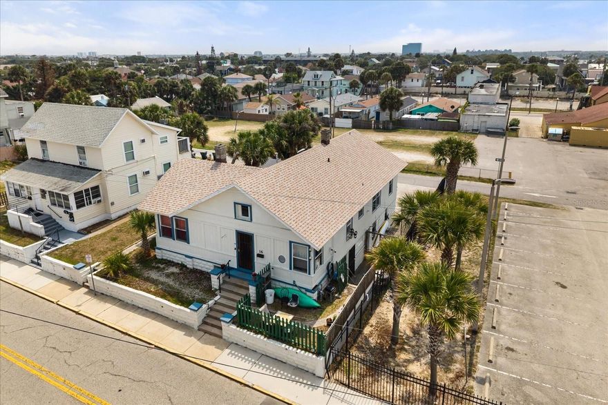 STABILIZED 7-UNIT CASH COW PRODUCING AN 8% CAP RATE ON ASKING (AFTER TAXES, INSURANCE, AND EXPENSES)! 3 STREETS FROM THE BEACH! This is a rare, high-performing asset with a confirmed zoning of up to 10 units, and land use of 7 units per the Property Appraiser and zero code violations. This property delivers a strong 8% return in its current state, offering a proven track record of reliable income with even further room for appreciation. The property is fully stabilized with long-term tenants on active leases (6–12 months remaining) who take great pride in the property. Key features include a 2018 roof, solid mechanicals, on-site parking, a common patio area for tenants, and a "High and Dry" X flood zone designation. AS A BONUS: There is a large storage unit on-site that was previously an apartment and could be converted back for additional revenue. Located walking distance to the Main Street Pier and beach access, the equity here is undeniable: a 4-unit property just two doors down recently sold for $600k—this is 7 units with immediate, verifiable cash flow from day one. Perfect for a 1031 exchange or a portfolio expansion. Units nearby rent as AirBNB or long-term rentals! Call today!