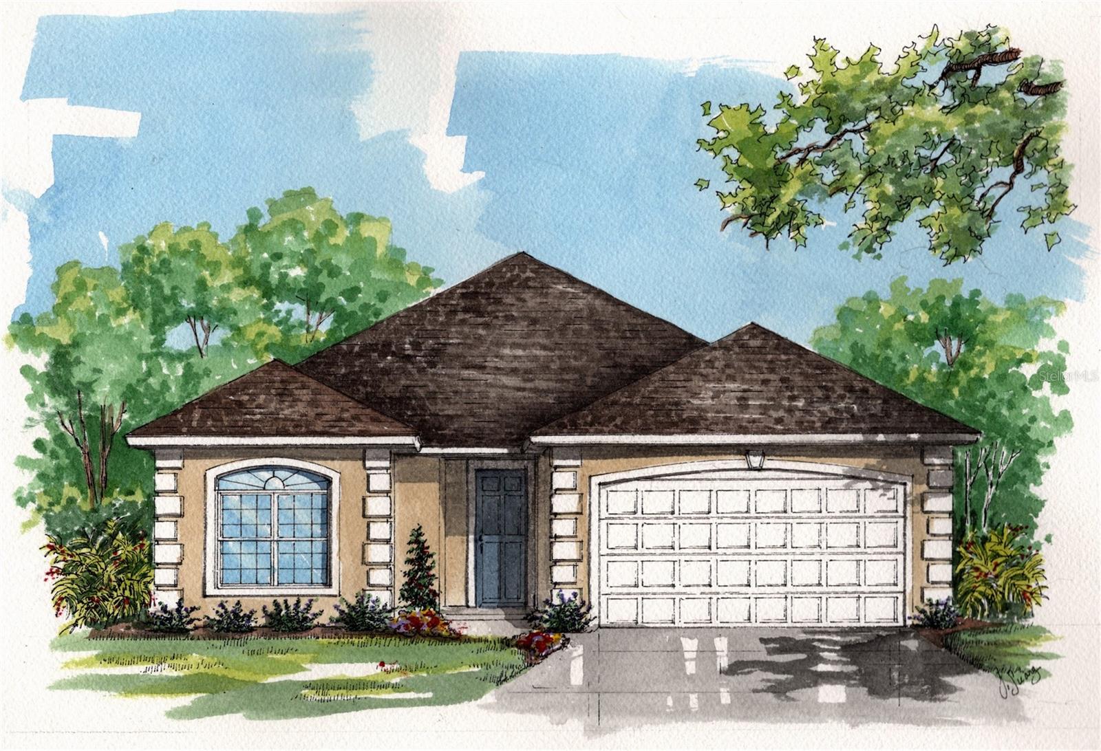 Pre-Construction. To be built. Pre-Construction. To be built. Discover the rare chance to own a brand new home in the desirable gated neighborhood of Rivendell. Perfectly located within Ocala’s city limits and zoned for some of the area’s most sought-after schools, this property combines convenience, lifestyle, and value. This future home is to be built and offers buyers the exciting opportunity to personalize the finishes—from colors to design touches—to truly make it their own. With an estimated build time of 4–6 months, buyers can enjoy the process of creating their dream home while working with the builder’s preferred lender to secure a smooth construction-to-perm program if needed. Residents of Rivendell enjoy a wide array of community amenities, including a sparkling pool, clubhouse, tennis courts, and more, making it an ideal setting for both relaxation and recreation. At this price point, opportunities like this in such a prime location are hard to find. Don’t miss the chance to create your perfect home in one of Ocala’s most established and amenity-rich neighborhoods! **Photos are of previous models to show examples of finishes. Finishes may vary.