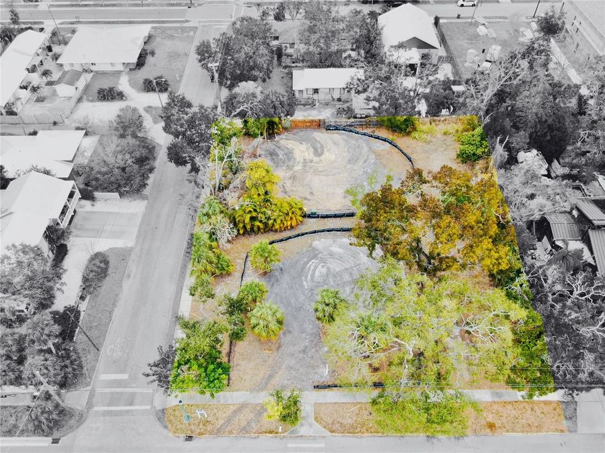 Cleared Double Corner Lot in Gillespie Park | DTN Zoning

Rare opportunity to acquire a recently cleared double corner lot totaling approximately one-half acre in Sarasota’s vibrant Gillespie Park neighborhood. Located at 624 Goodrich Avenue and 1705 6th Street, this property offers strong potential for residential development in one of downtown Sarasota’s most active infill districts.

The site is zoned DTN (Downtown Neighborhood), which may allow for multi-unit residential or townhouse development subject to City of Sarasota approval. The zoning district permits building heights up to 45 feet (approximately three stories). Buyers are advised to verify density, setbacks, height restrictions, parking requirements, and all development standards directly with the City of Sarasota Planning Department.

Corner location provides enhanced design flexibility and access. Situated just minutes from downtown Sarasota, The Bay Park, Sarasota Bay, dining, shopping, arts venues, and Lido Beach.

Opportunities for cleared parcels of this size in a downtown-adjacent neighborhood are increasingly limited.

All information deemed reliable but not guaranteed. Buyer to conduct independent due diligence.