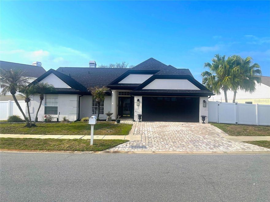 Welcome Home to the highly sought after, resort-style gated community of Ventura Country Club, where everyday living feels like a vacation! Enjoy 24/7 security, a championship, semi private, 18 hole golf course, sparkling Olympic size pool, fitness center, a clubhouse with restuarant and an unbeatable lifestyle packed with amenities. Step inside and fall in love with an open foyer leading into a bright, airy floor plan with soaring ceilings and abundant natural light. This beautifully maintained 3-bedroom, 2 bath home features: A spacious living area with fireplace, perfect for entertaining. A formal dining room plus casual eat-in kitchen space. A one-of-a-kind kitchen with island, abundant storage and plenty of room to gather. Multiple sliding doors leading to a screened in patio/lanai – ideal for relaxing. The primary suite features a fully remodeled bathroom with custom walk-in shower; elegant dual waterfall vessel sinks and expansive vanity and oversized walk-in closet with additional attic space above. Some upgrades and extras you’ll Love – Ceramic tile, A/C system (2022), In 2023, new security system, new roof and gutters, new lighting interior and exterior, new hot water heater, new driveway and walkway, new fence, paint interior and exterior, new appliances and side patio in 2026.
This is your chance to own a stunning, move-in-ready home in a prime location. Just minutes from Orlando International Airport, shopping, dining, Lake Nona Medical City and all World Famous attractions. Owner/Broker