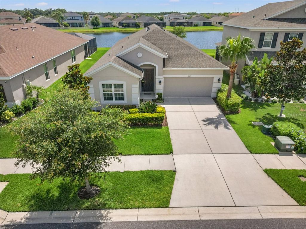 Photo of 17668 Bright Wheat Drive, Lithia, FL 33547 (MLS # TB8390124)