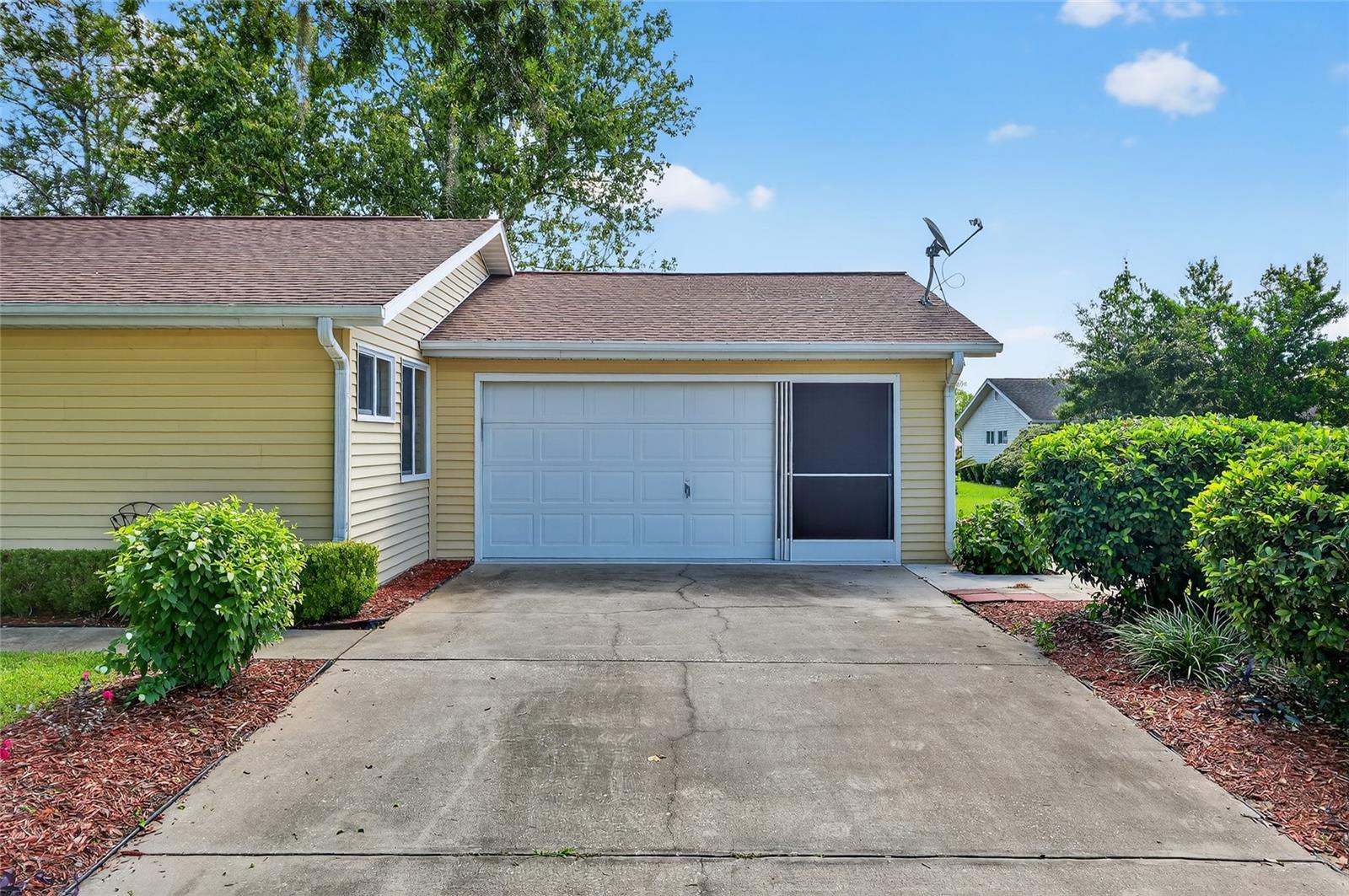2 SUITES WITH OWN WALK IN SHOWERS AND CLOSETS.UPDATED KITCHEN CABINETS AND COUNTERTOPS.LANAI ENCLOSED WITH A/C. COVERED FRONT PORCH.BEAUTIFUL LANSCAPED YARD FENCED IN WITH PATIO TOO.LARGE 2 CAR GARAGE.6 POOLS FOR YOUR USE 1 HEATED, GOLF COURSE,WORK OUT FACILITIES,MANT CLUBS TO JOIN,BOCCI BALL, PICKLE BALL, TENNIS SHUFFLEBOARD,HORSESHOES ETC