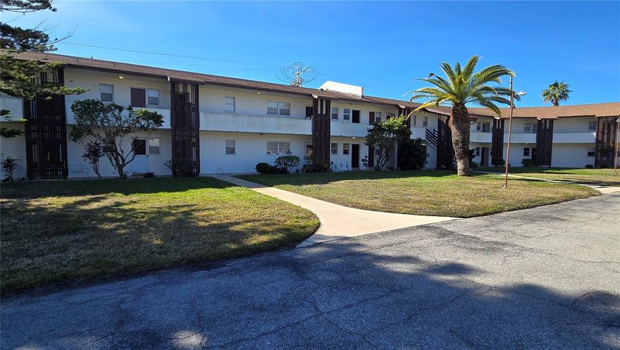 This perfectly located condo in Central Venice is just minutes to the gorgeous Gulf Beaches, the Historic and Charming Downtown Venice, Tamiami Trail and I-75.  This condo lives larger than its stated square footage, with a dining and living room combination where you’ll enjoy an abundance of natural light from the large picture window.  The kitchen has granite countertops, and a newer refrigerator and dishwasher.  The primary bedroom is spacious and offers a slider to an intimate patio area.  There’s a second flex room that could be used as a bedroom, office, or workout room, and has a convenient ensuite bathroom. The bathroom has been beautifully updated.  You’ll appreciate the easy care tile throughout this 1st floor condo.  This charming condo comes with one assigned parking space and there’s additonal parking for guests.The coin operated laundry room is located close by.  Whether you’re looking for a seasonal property, or a full time residence, with shopping and restaurants nearby, you’ll find this is the perfect place to call your new home.