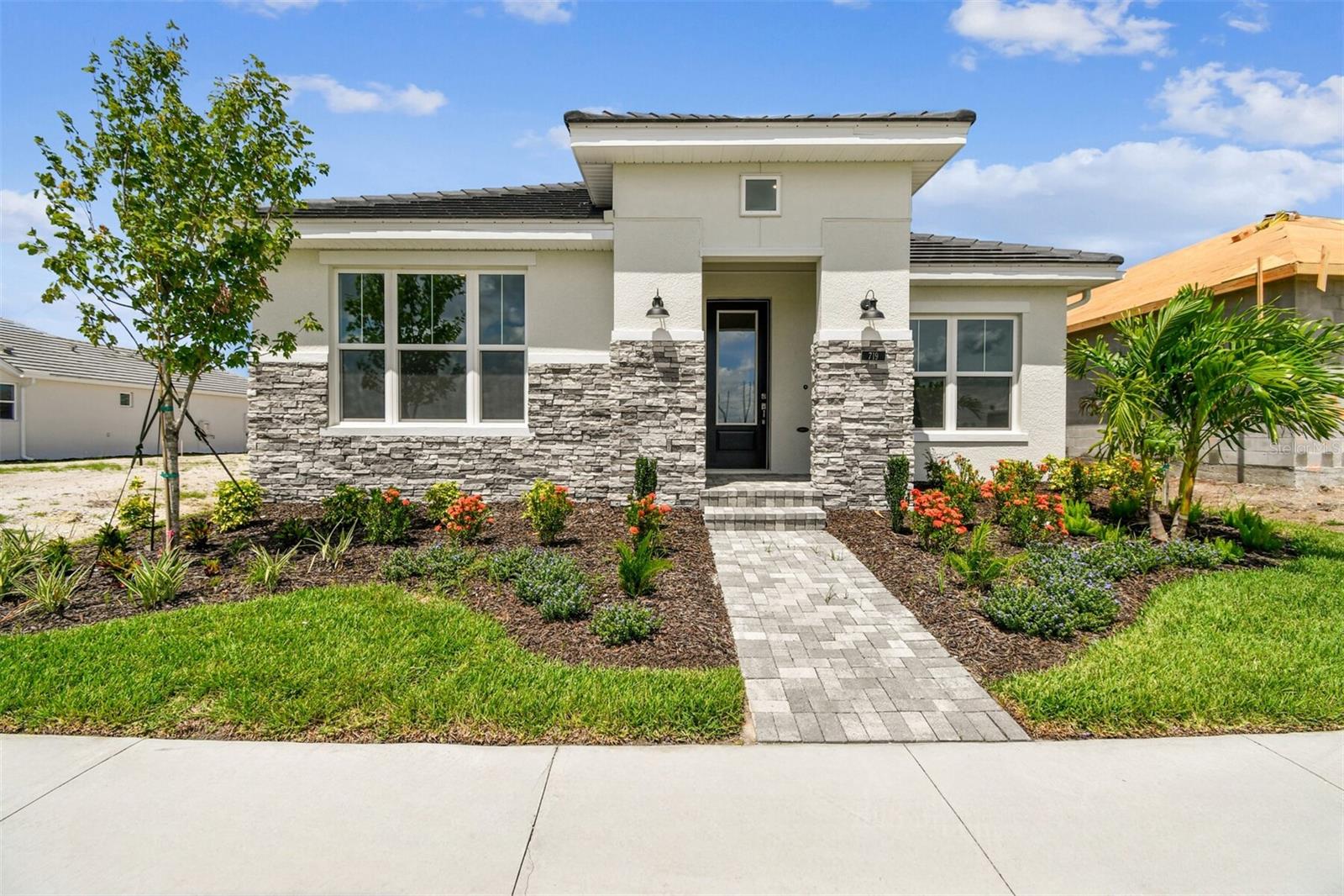 One or more photo(s) has been virtually staged. Step into comfort and style with this thoughtfully designed Mapleton floorplan by David Weekley Homes. Boasting 3 bedrooms, 2 bathrooms, and a versatile enclosed study, this home offers a unique layout that lives much larger than its square footage suggests.
Enjoy peace of mind with impact-resistant windows and delight in the natural light that pours through extra-large windows throughout the home. The private owner’s retreat, tucked away at the rear of the home, provides a serene escape from the hustle and bustle.
At the heart of the home, the expansive kitchen is a chef’s dream—featuring an abundance of cabinetry, generous prepping areas, and wide countertops perfect for cooking, entertaining, or casual dining.
Located in a vibrant community, you'll have access to resort-style amenities including a sparkling pool, fitness center, game room, and an on-site activities director who curates events for all ages. Plus, lawn maintenance is included, giving you more time to enjoy everything this lifestyle-focused neighborhood has to offer.
Discover a home that combines smart design with exceptional value—welcome to your new Mapleton.