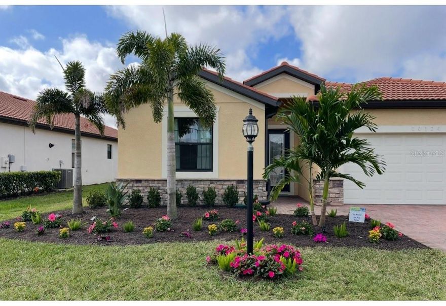 Behind the gates of Rosedale Golf & Country Club, this beautifully upgraded 4-bedroom, 3-bath pool and spa home sits on a spacious greenbelt lot and offers the perfect blend of elegance, comfort, and convenience.
Step inside to discover an open-concept coastal design highlighted by staggered tile floors, crown molding, and designer light fixtures. The gourmet kitchen boasts granite countertops, wood cabinetry with pull-out drawers, a one-level island with pendant lighting, stainless steel appliances, and custom backsplash walls—all overlooking the great room, dining area, and screened lanai. This home is an entertainers dream with its open floor plan and access to the lanai.
The outdoor living space features a heated pool and spa, pavered deck, and lush landscaping creating privacy. The pool has an ozone/UV pool system which provides crystal-clear water by sanitizing with a powerful combination of ozone. The owner’s suite is a true retreat with two walk-in closets, a spa-like bath offering dual vanities, a soaking tub, and a tiled walk-in shower. Guests won't be disappointed either: they have their own private ensuite bedroom, while the additional 2 bedrooms provide flexibility for an office, media room, or hobby space.
This home is equipped with smart home technology, a Ring doorbell. In addition, there are natural gas, a tankless gas water heater, gutters, tile roof, and a two-car garage with storage areas. To even further improve your clean living experience, the sellers added an UV light to their AC system. Better than new, this home is ready for you to move in and start enjoying the Florida lifestyle.
Rosedale Golf & Country Club is a gated, guard-secured community offering  a full calendar of activities, golf, tennis, bocce ball, fitness, resort-style pool, and a newly renovated clubhouse. All of these amenities and there is NO CDD fee! The close proximity to shopping in downtown Lakewood Ranch and UTC Mall, I-75, Sarasota Airport, top restaurants, hospitals, cultural venues, and world-class beaches, makes this home one you will want to see today.