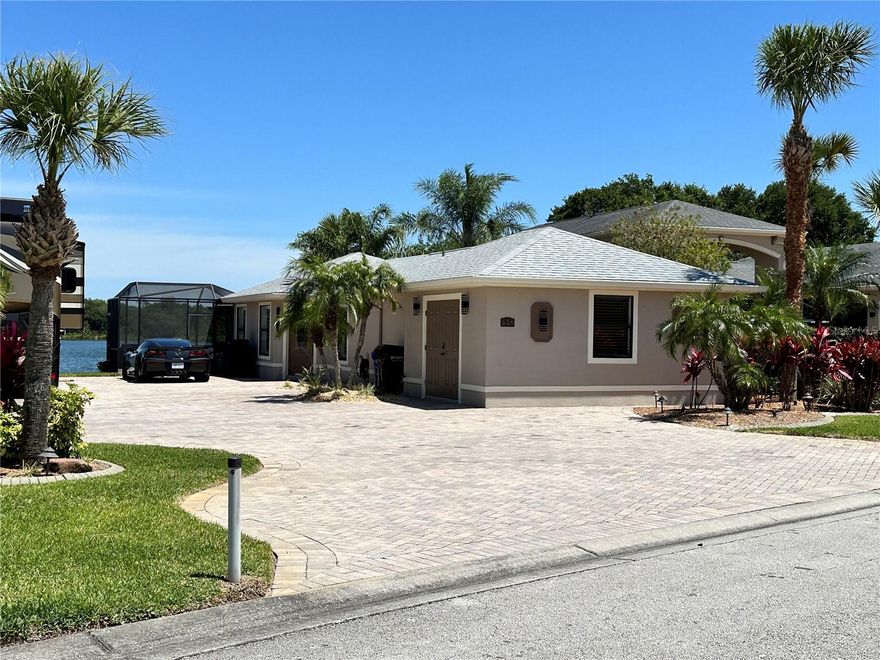 This home is move in ready!  Located in the most beautiful part of the community with a lake view.  This property has been updated inside and out.  Both have been freshly painted with modern neutral colors.  The landscaping has all been replaced and has beautiful lighting.  The home has 1 bedroom and 1 bathroom which is just the perfect size for your winter getaway.  Some of the extra features on the property include a water softener, air conditioned golf cart garage, open entertainment space and lanai with a beautiful view just to name a few.  The roof on the property was replaced in 2019.  The irrigation is pulled from Lake Clearwater to help maintain the spectacular landscaping. There is plenty of room to build on the the home if you wish for more. The furnishings in the home are negotiable.  Make your winter plans now so you can enjoy beautiful Florida in this home on the lake.
Call for an appointment today.