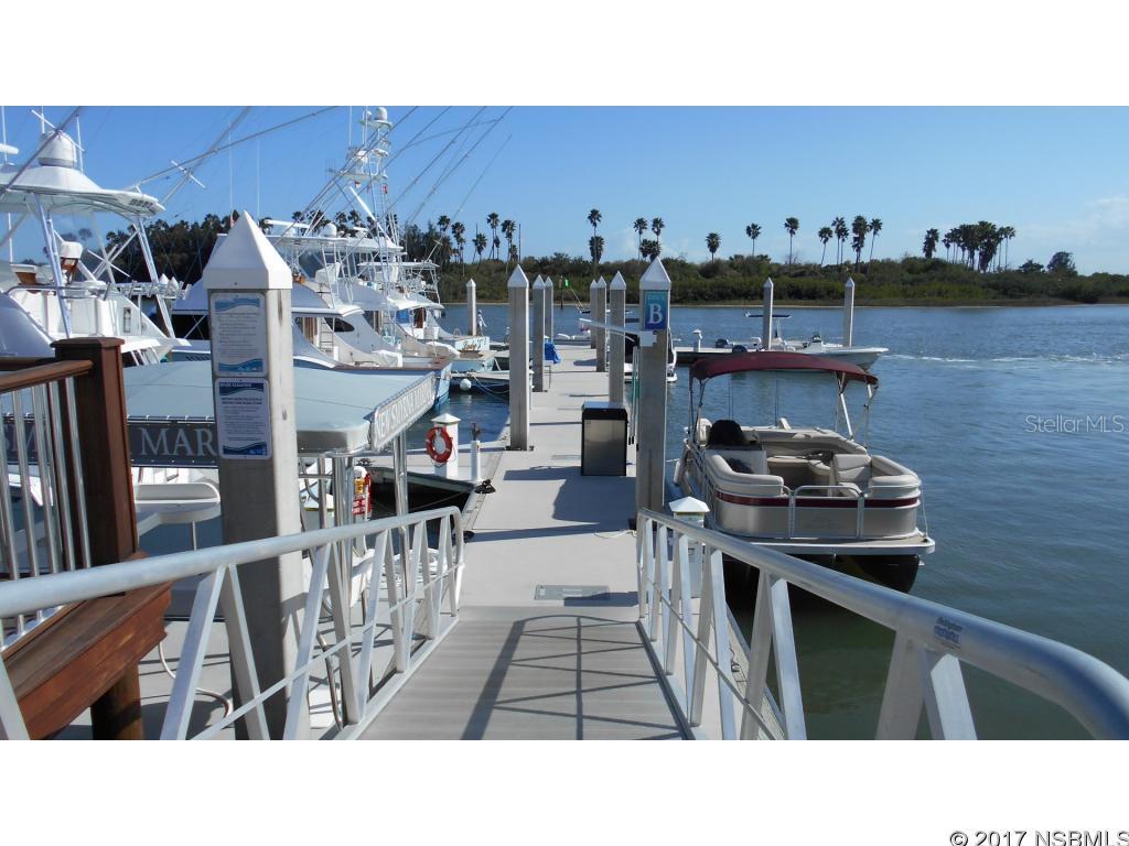 This dry storage rackominium will accommodate up to a 40 foot boat with a maximum height restriction of 14 feet. All owners have exclusive use of clean, climate controlled bathhouse with shower facilities. Fuel is onsite, diesel and Rec-90 (non ethanol gas) for sale. Upscale fish cleaning station, the fishing store on-site for light provisions and year-round Outrigggers Tiki Bar and Grille Restaurant. Location, location!! Just 2 miles to Ponce Inlet and the ocean if you are traveling south on the Intracoastalo, this boat yard is directly adjacent to Channel Marker 35 on the starboard side.