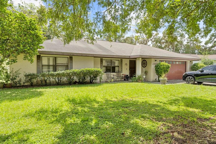 CASH ONLY – Investor Special! 2 bedroom, 2 bathroom home in Dade City with tons of potential. This property is located in the AE flood zone but did not flood. Features include a large master suite with walk-in closet and an oversized 2-car garage. Roof is 2010, AC does not work. Backyard is partially fenced and includes a shed that stays. Great opportunity to shine it up and make it your own or add to your investment portfolio.