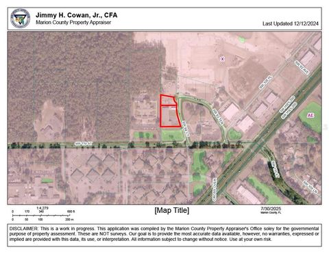 Tiny photo for 10988 SW 94th Court, Ocala, FL 34481 (MLS # OM706691)