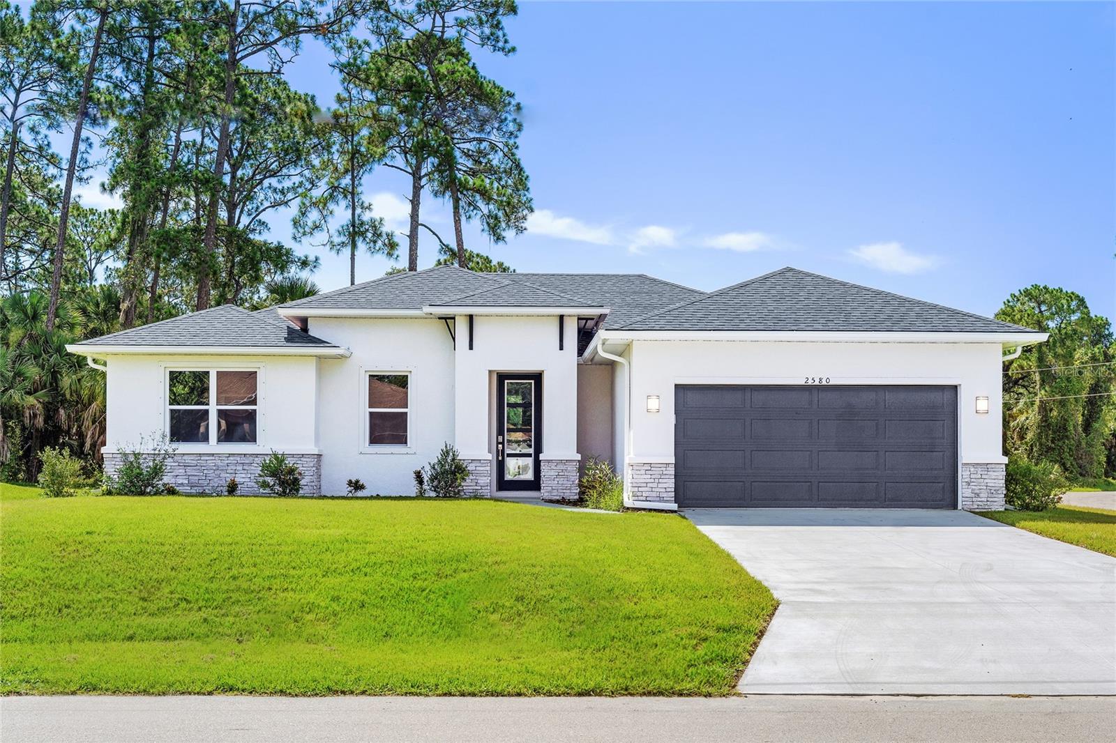 One or more photo(s) has been virtually staged. Now available in North Port, FL - beautiful 3-bedroom with one bonus room home! Featuring modern finishes, an open layout, and tile flooring throughout. Don't miss this opportunity for stylish living in a spacious, move-in ready home!
$50 application fee for each adult (18+). No minimum credit score required. However, we do not accept applicants with evictions, active bankruptcies or unfavorable backgrounds. All offers are valid for 12-month lease terms only and are subject to change without notice.